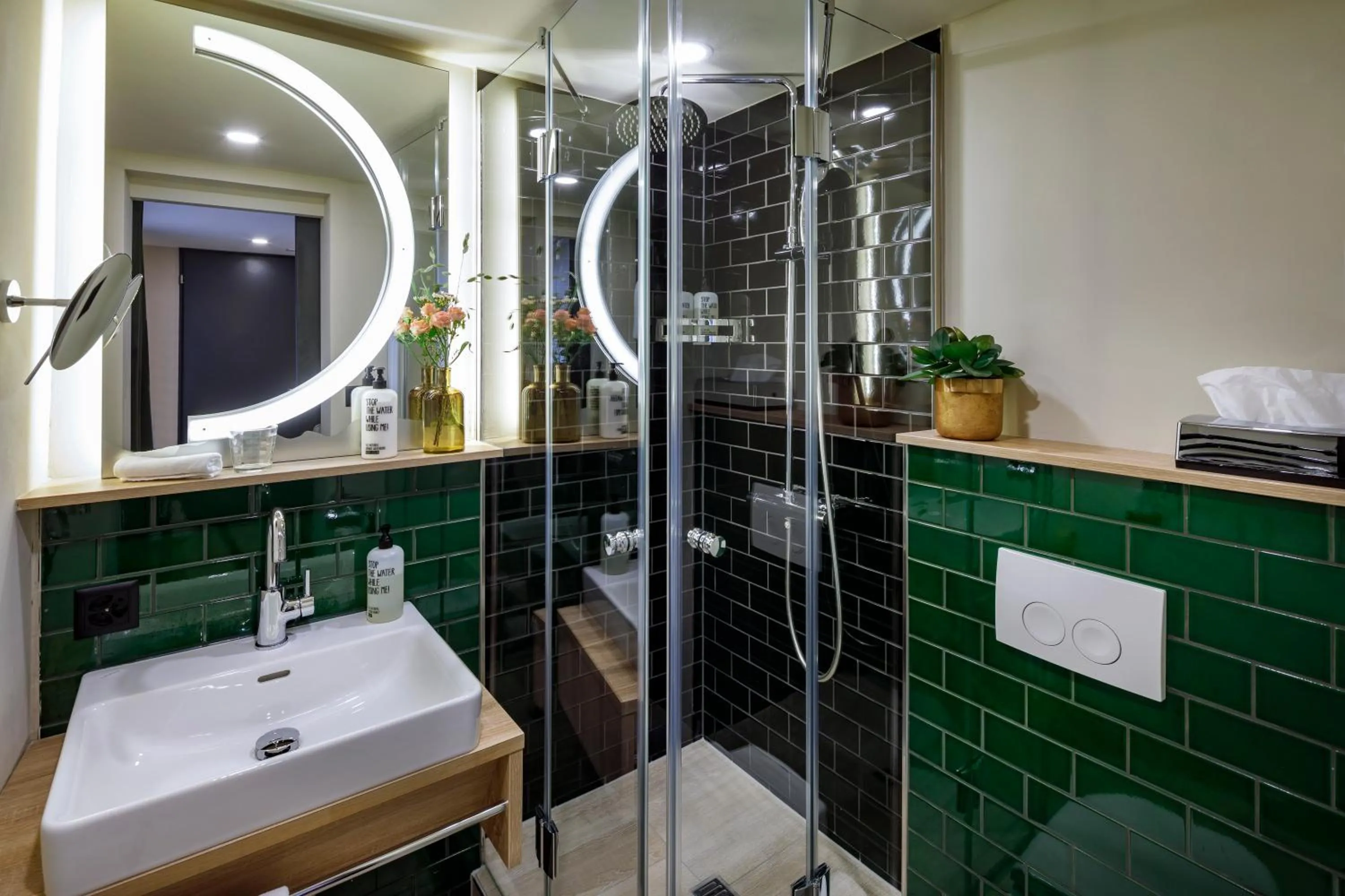 Bathroom in Hotel Hirschen Wildhaus