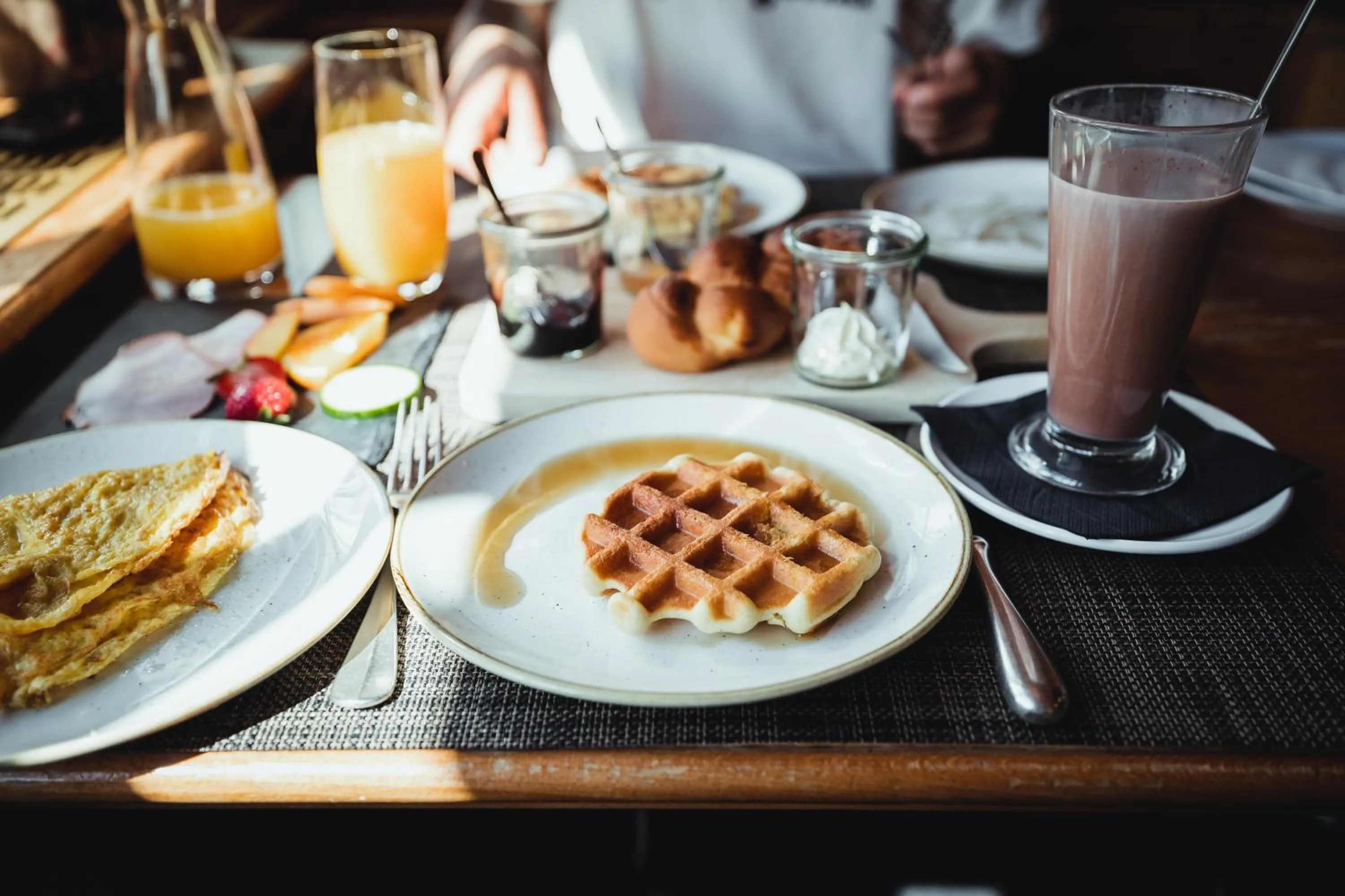Breakfast in Hotel Hirschen Wildhaus