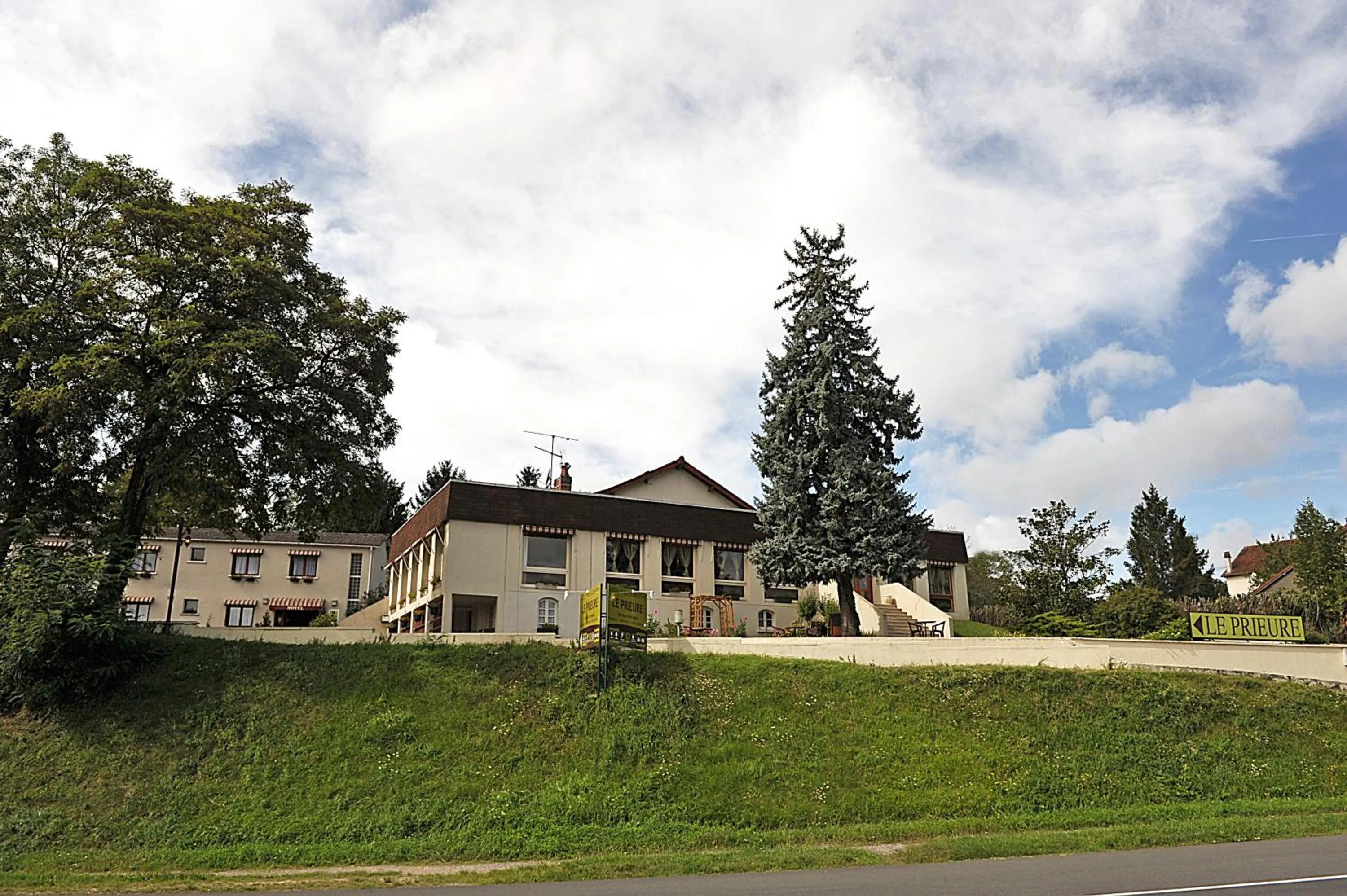 Property building in Logis Hotel Le Prieure