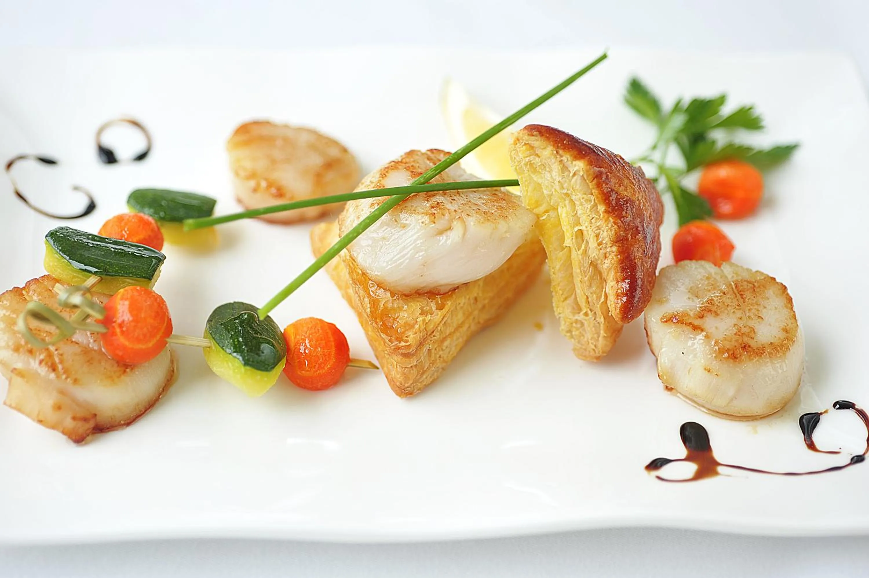 Food close-up in Logis Hotel Le Prieure