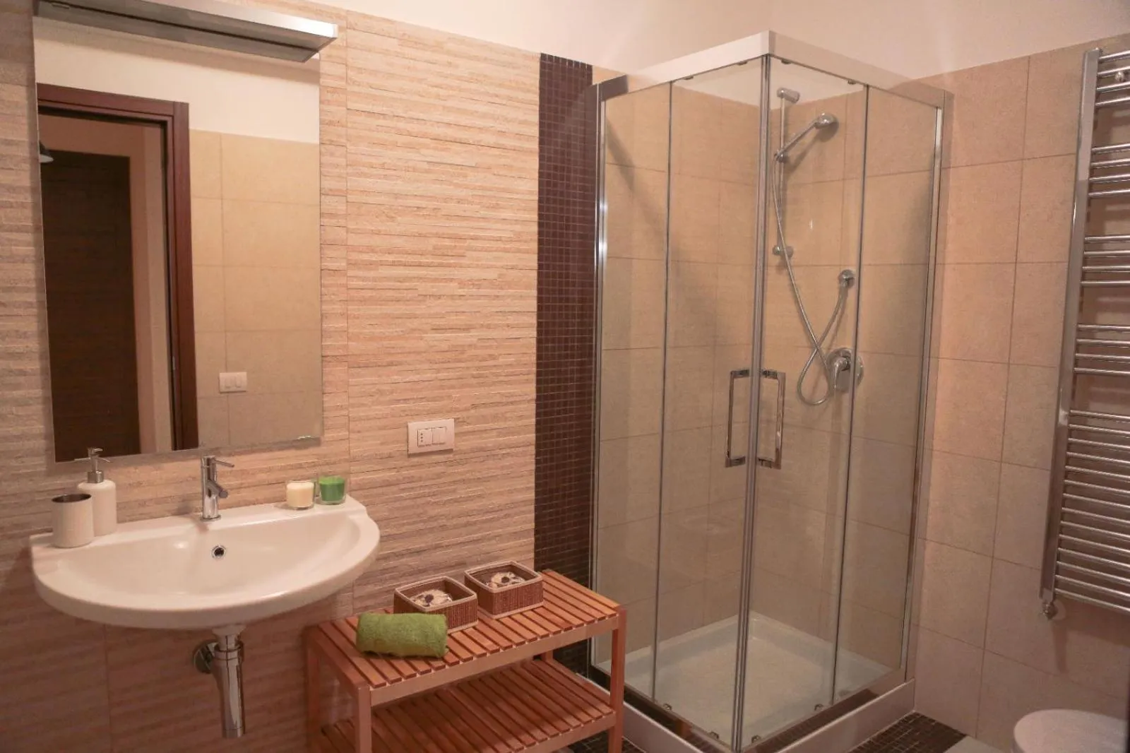 Shower in Casa Riccardo Urban B&Bio