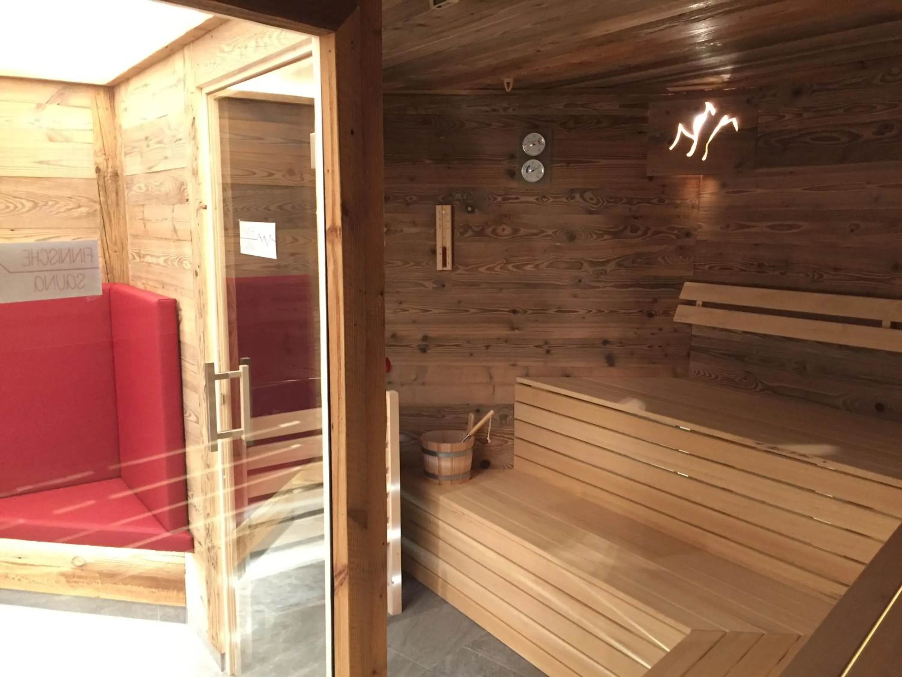 Sauna in Berghotel Alpenklang
