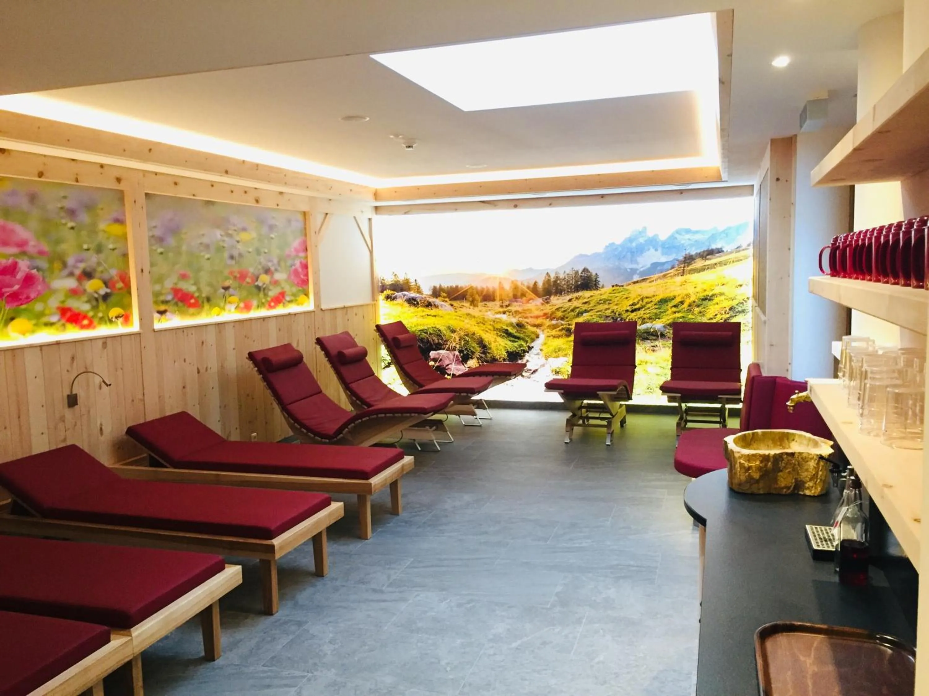 Spa and wellness centre/facilities in Berghotel Alpenklang