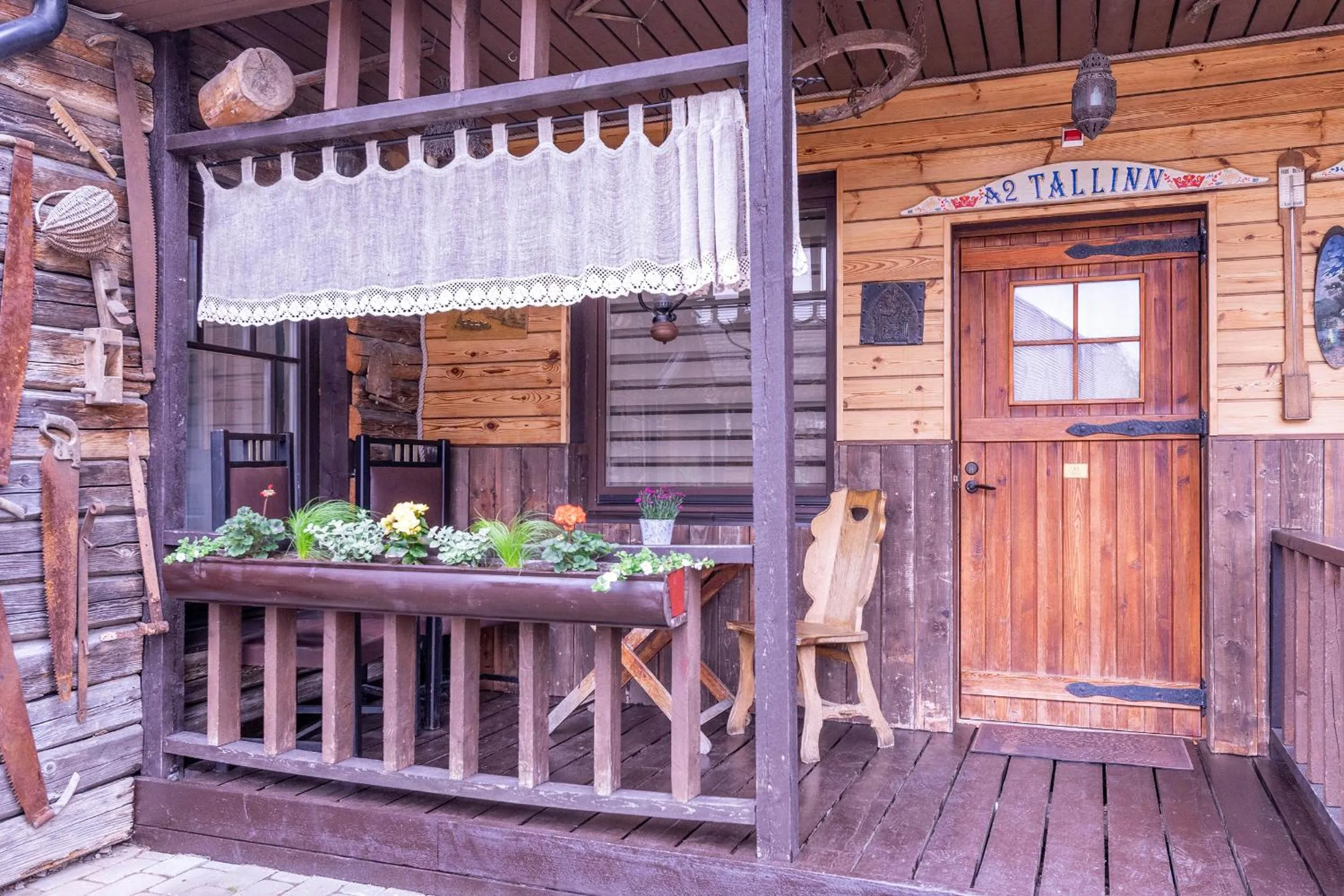 Balcony/Terrace in Hansa Hotel