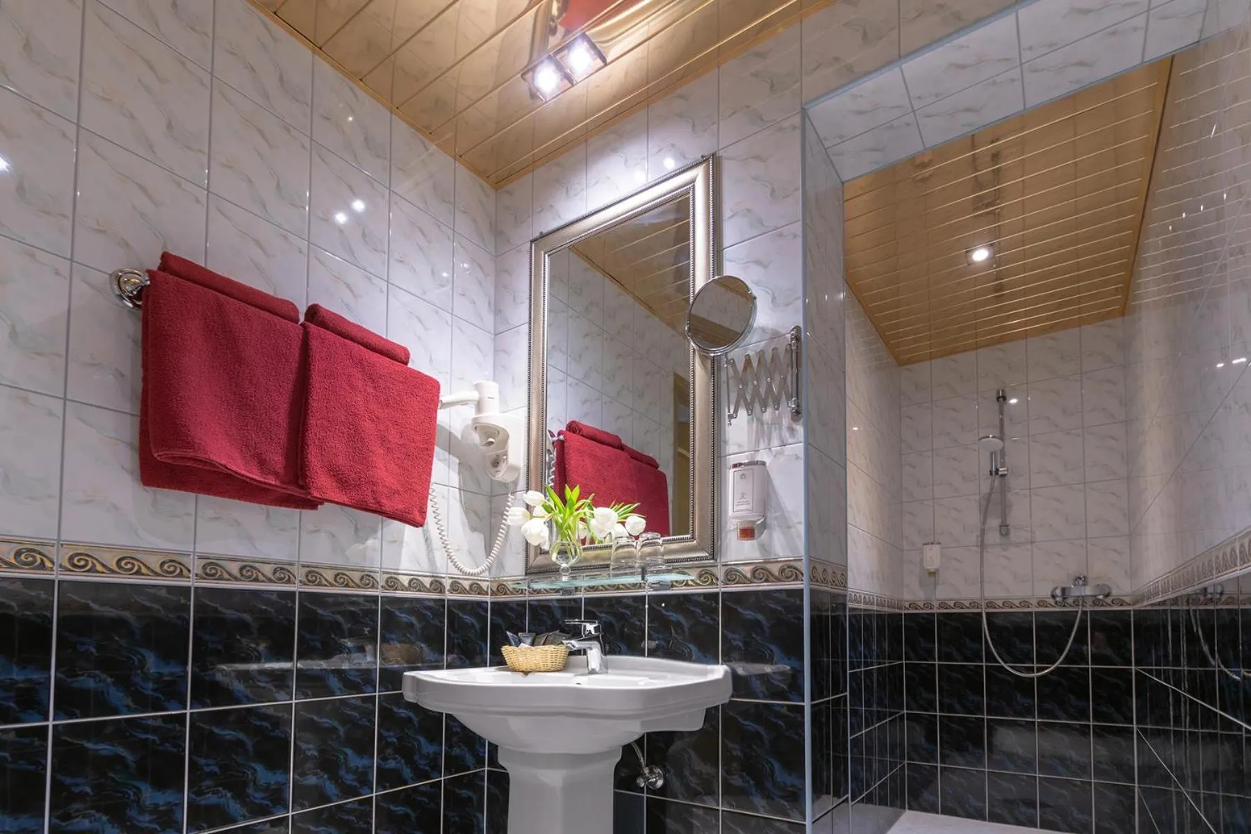 Bathroom in Hansa Hotel