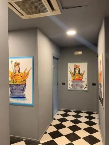 Decorative detail in Santuzza Art Hotel Catania