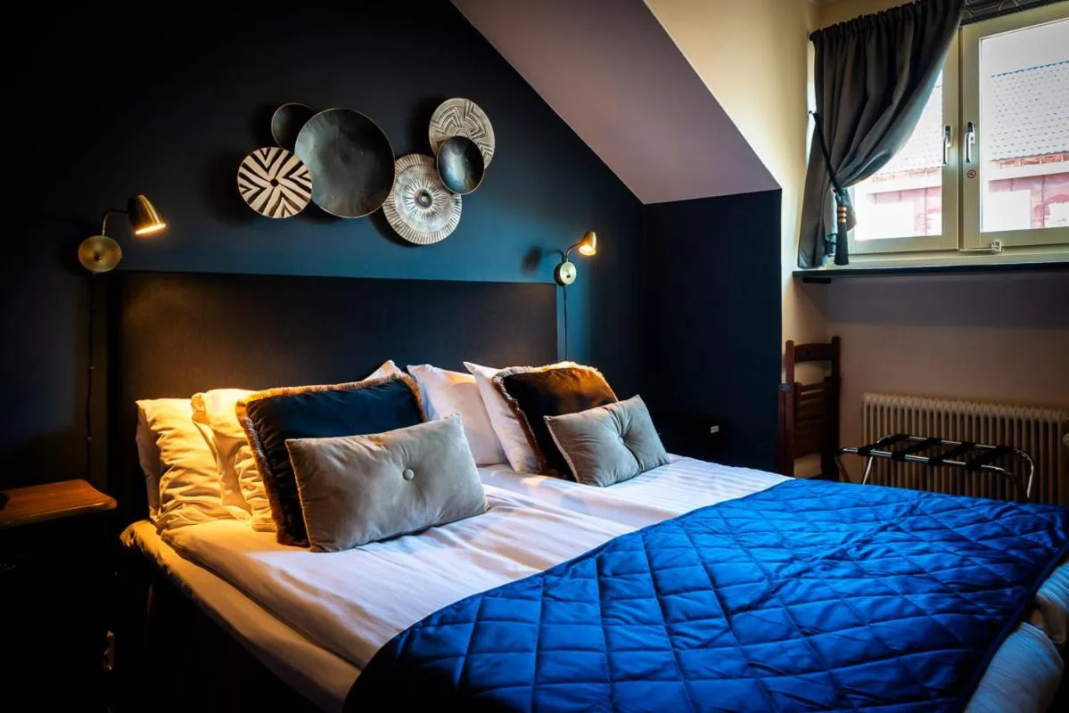 Bed in Hotell Aqva Restaurang & Bar Ett Biosfärhotell med fokus på hållbarhet