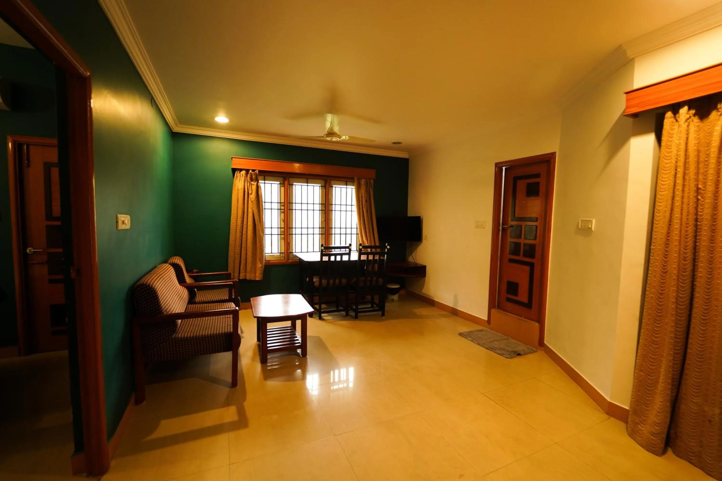 Living room in Ramana Towers