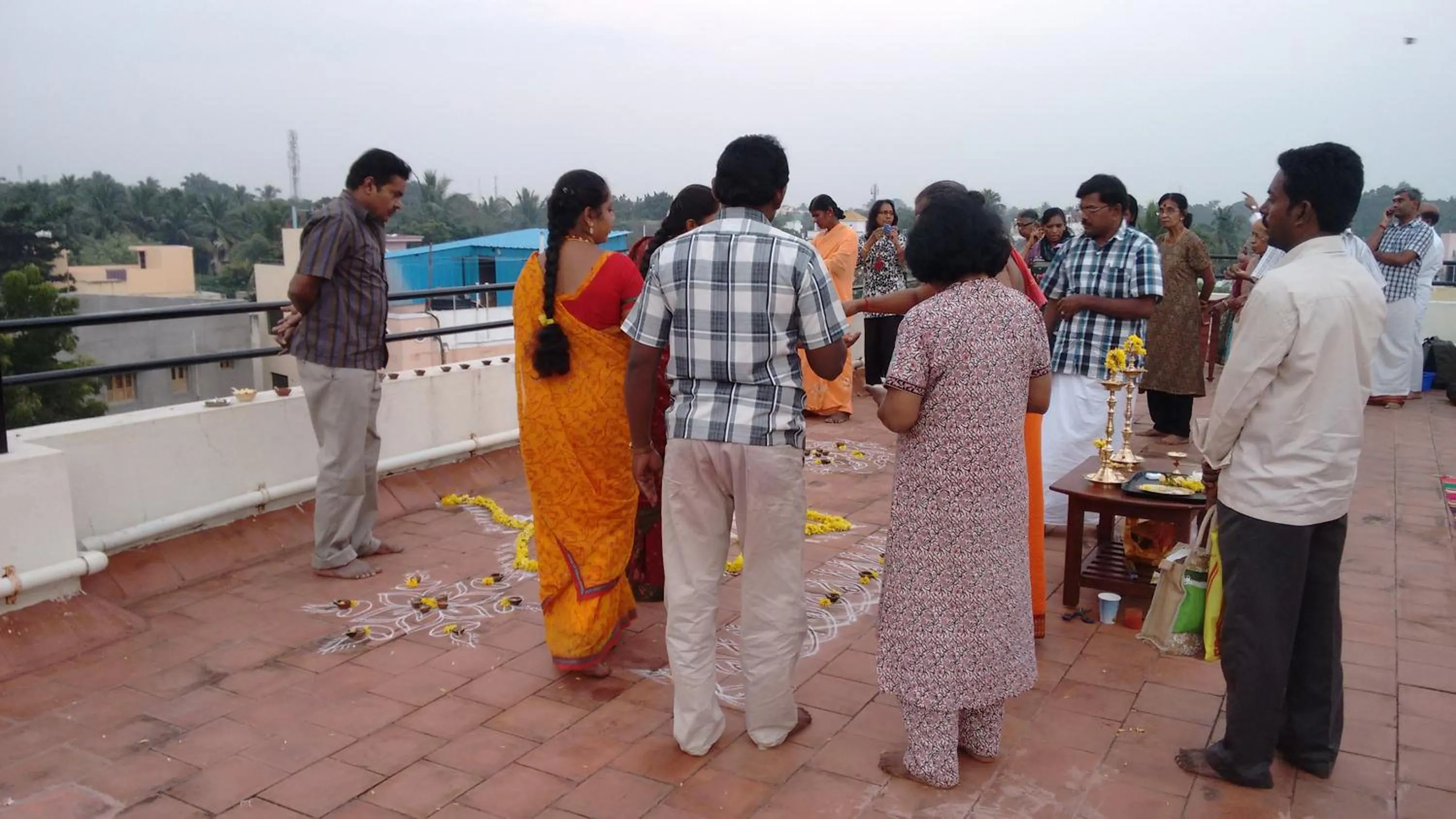 People in Ramana Towers