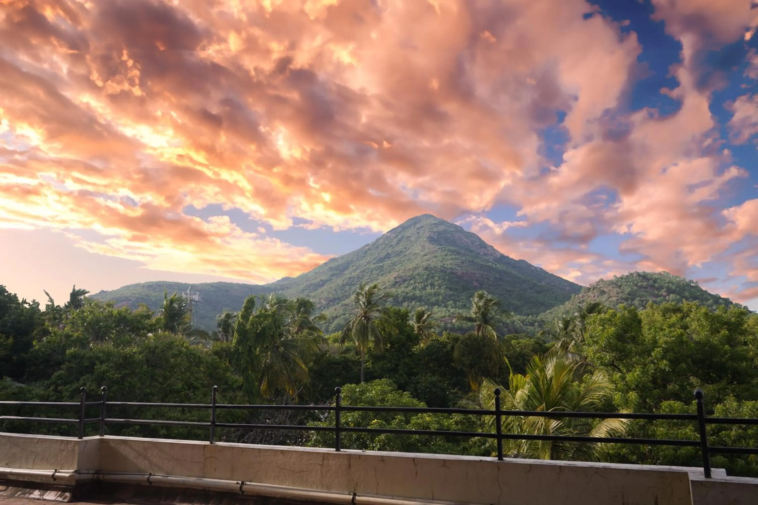 Mountain view in Ramana Towers