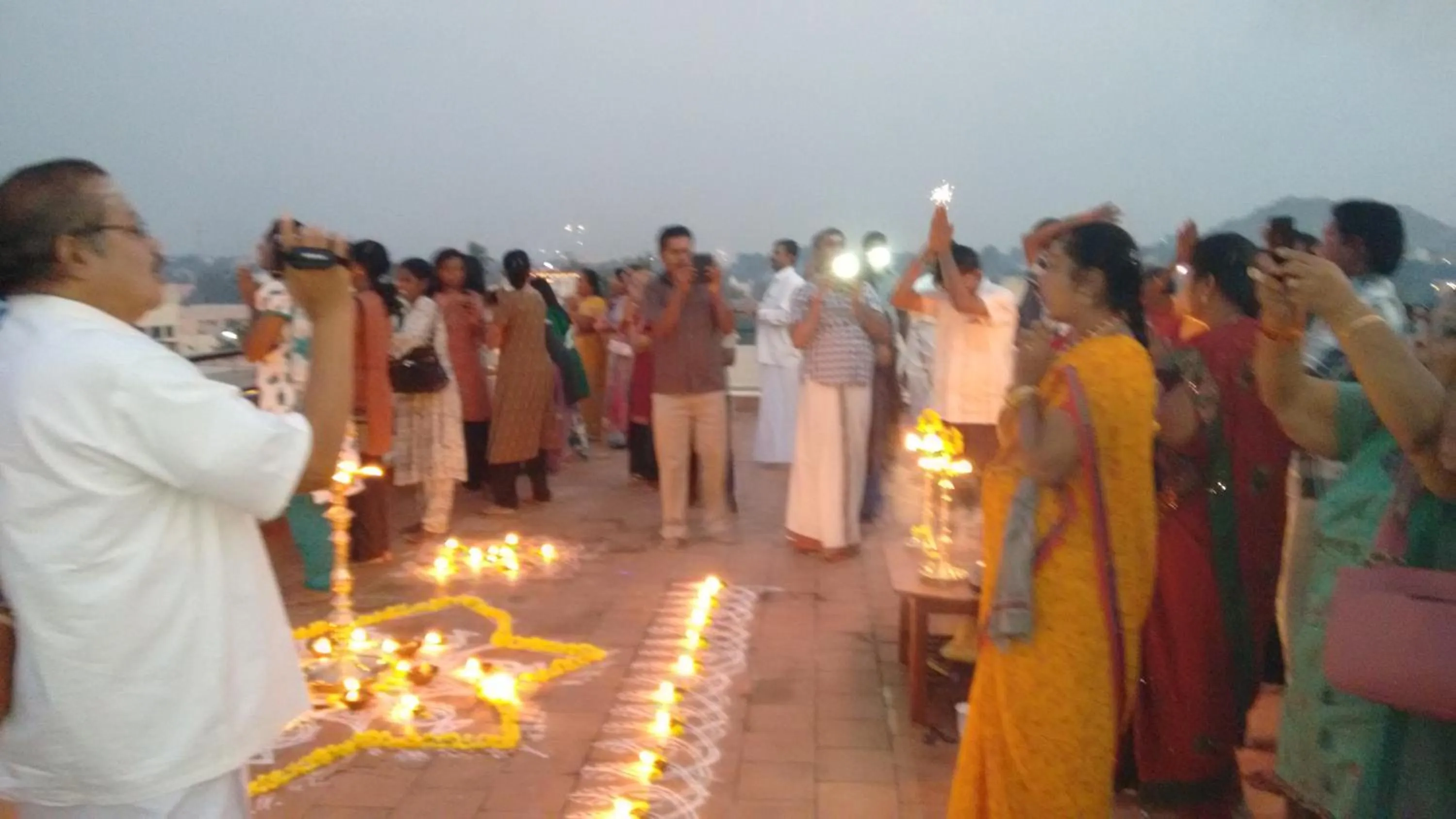 People in Ramana Towers