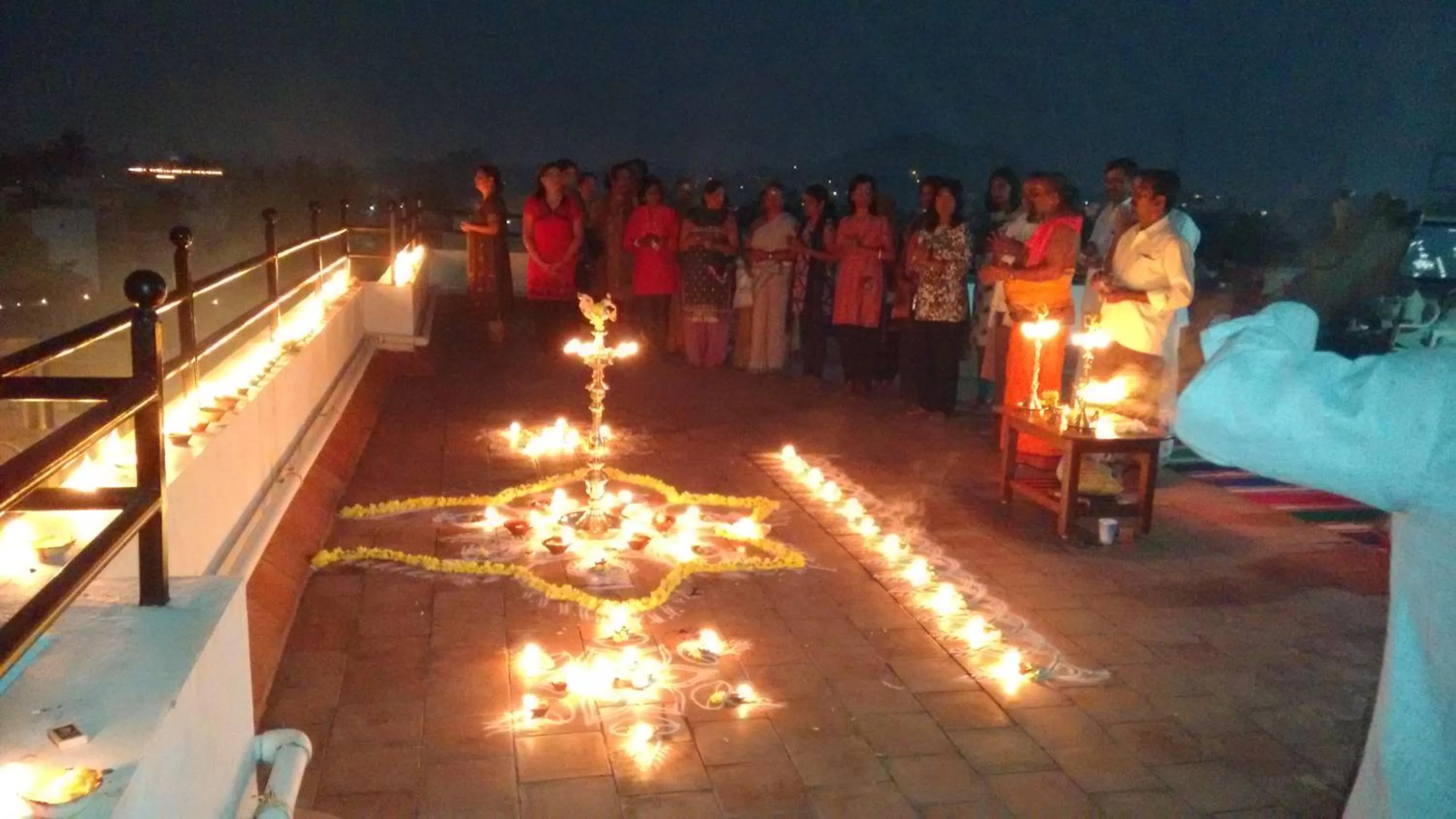 City view in Ramana Towers