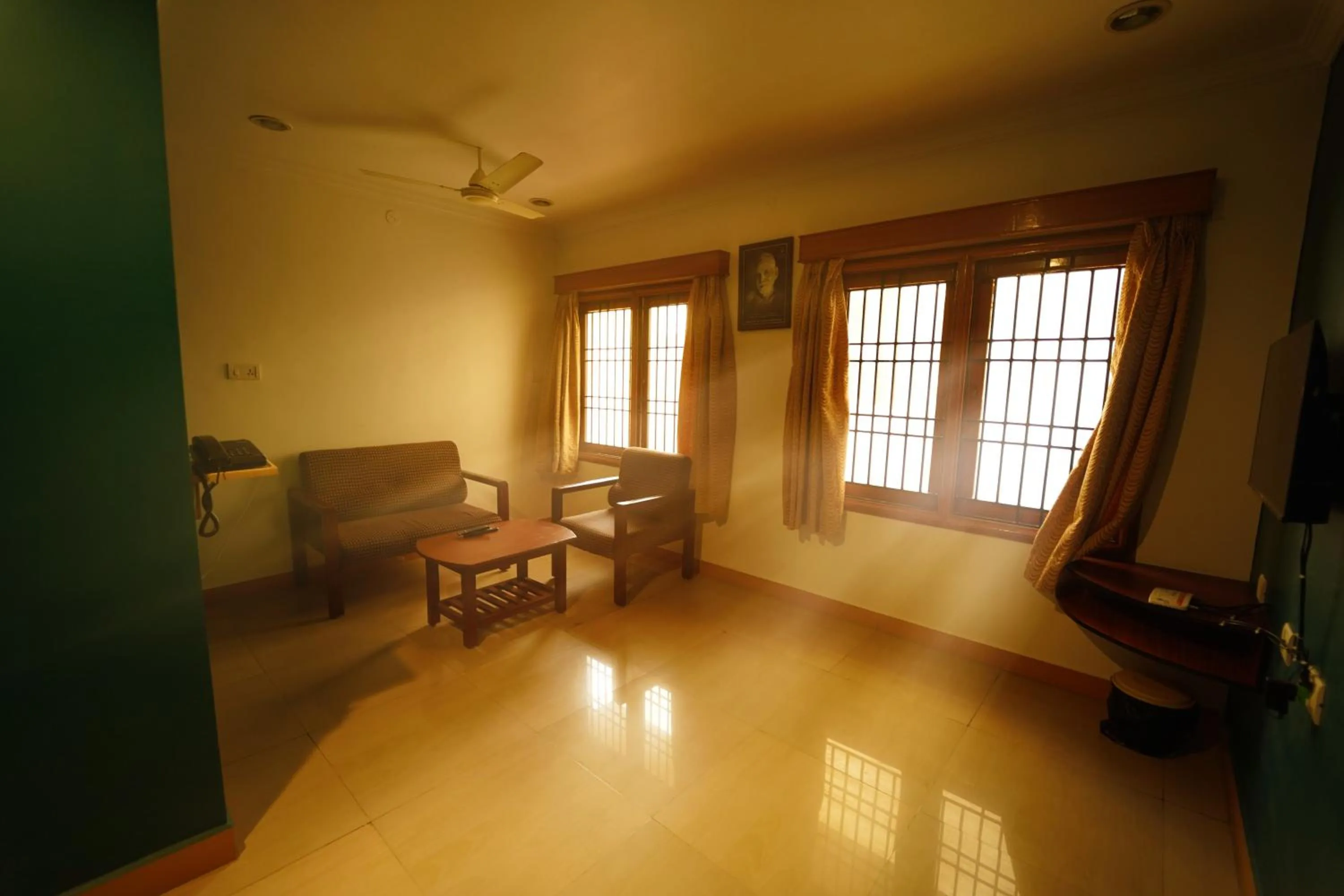 Living room in Ramana Towers