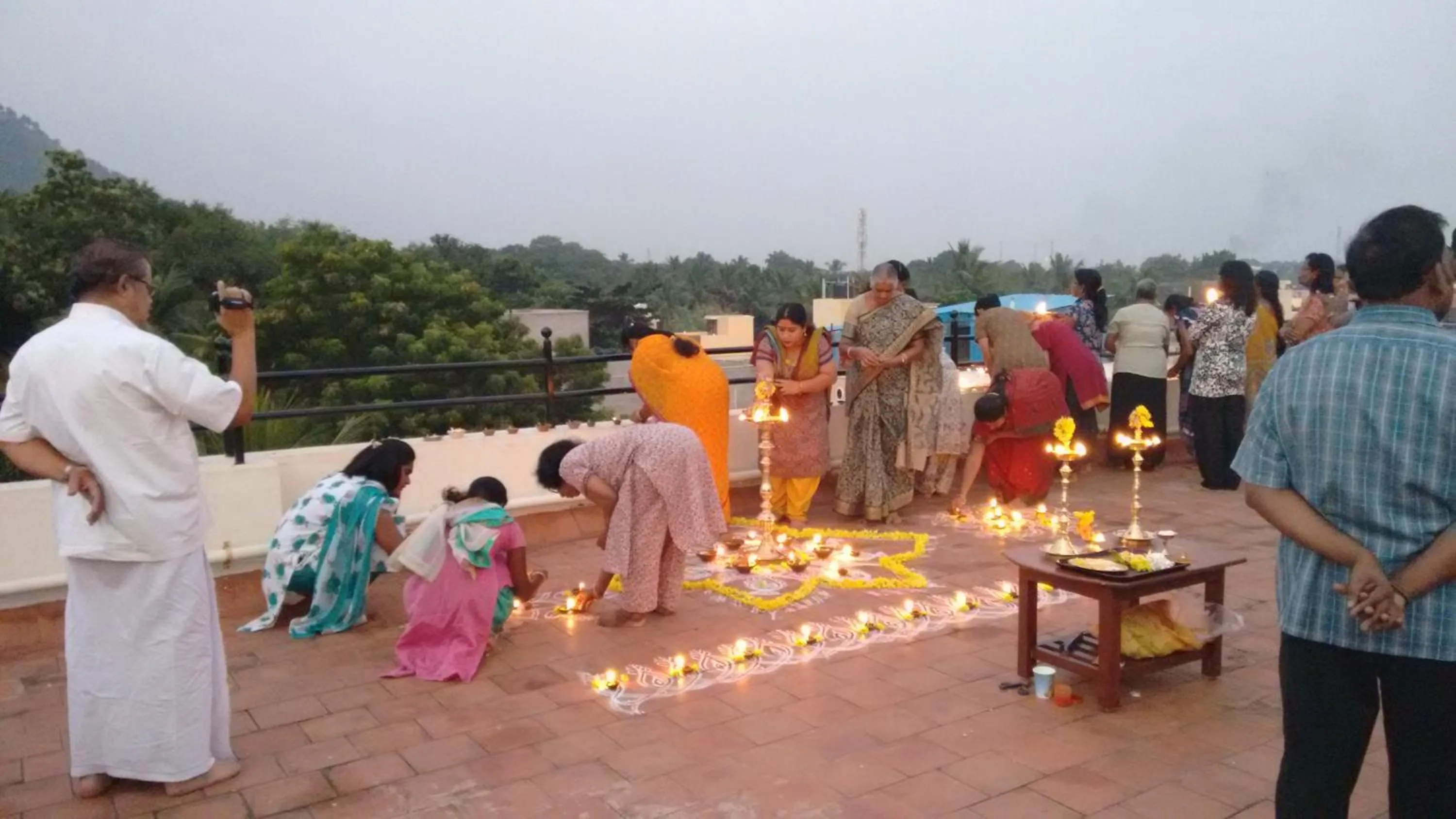 People in Ramana Towers