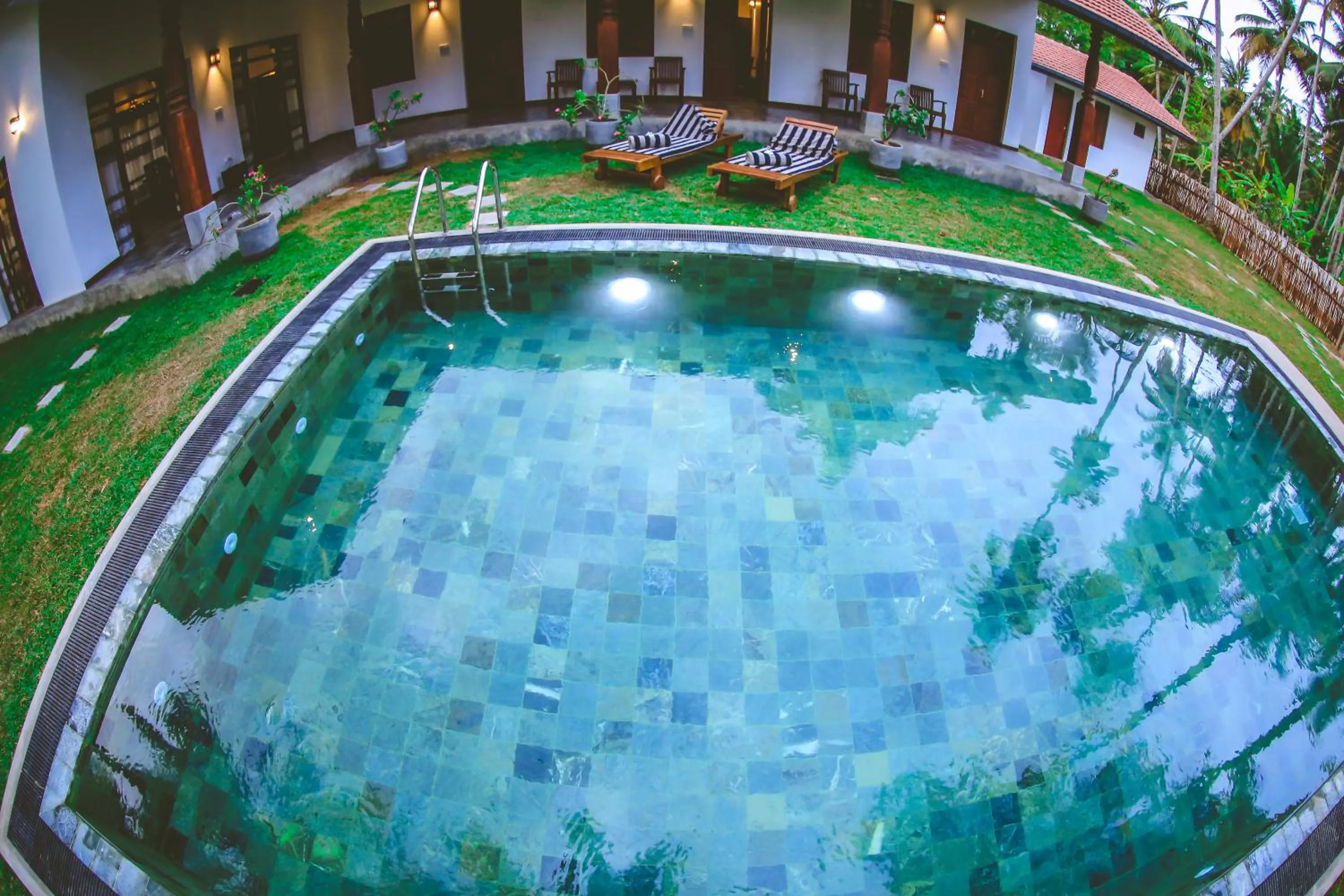 Swimming pool in Villa Hiriketiya