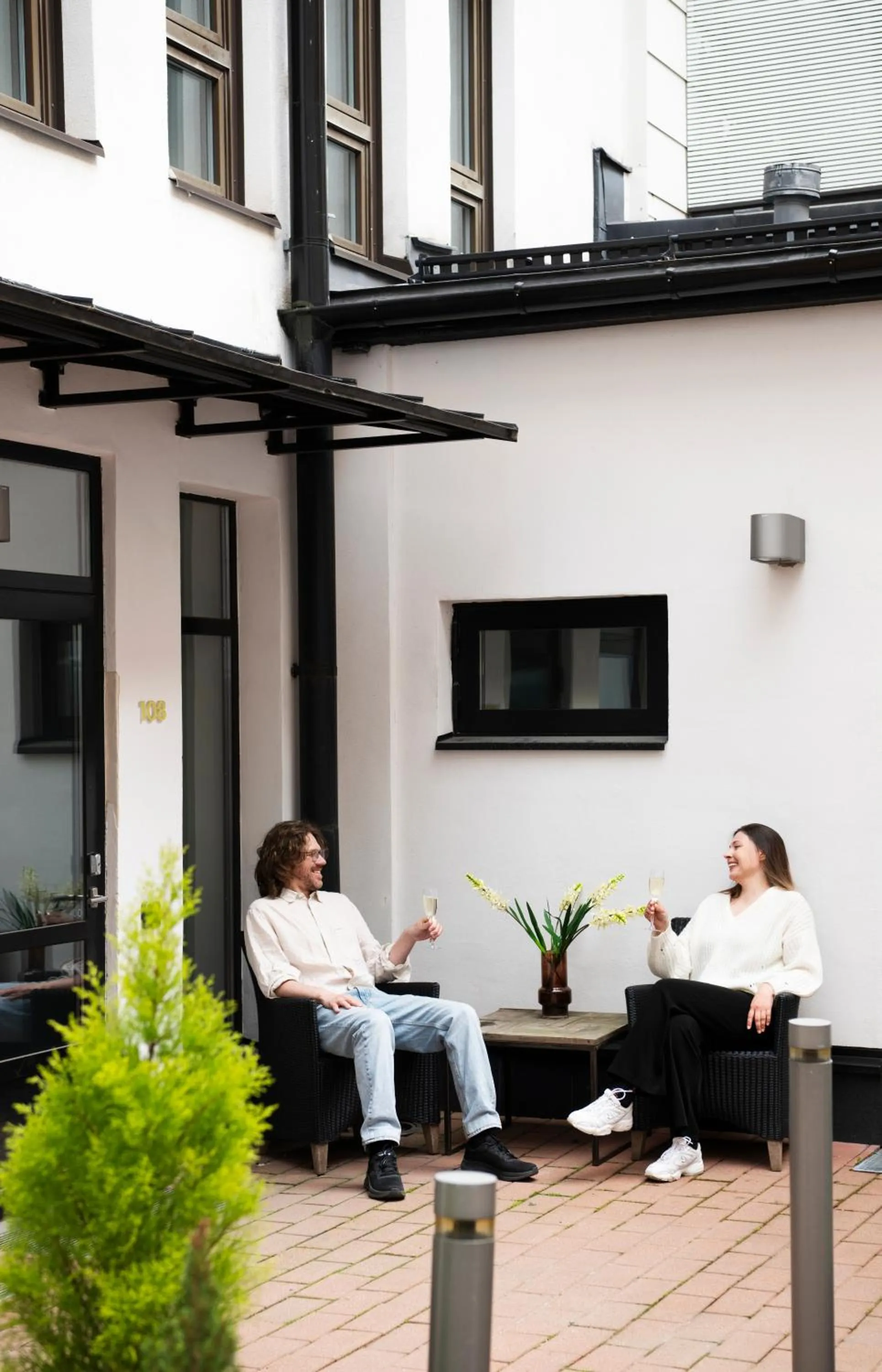 Balcony/Terrace in Hotel Fabian