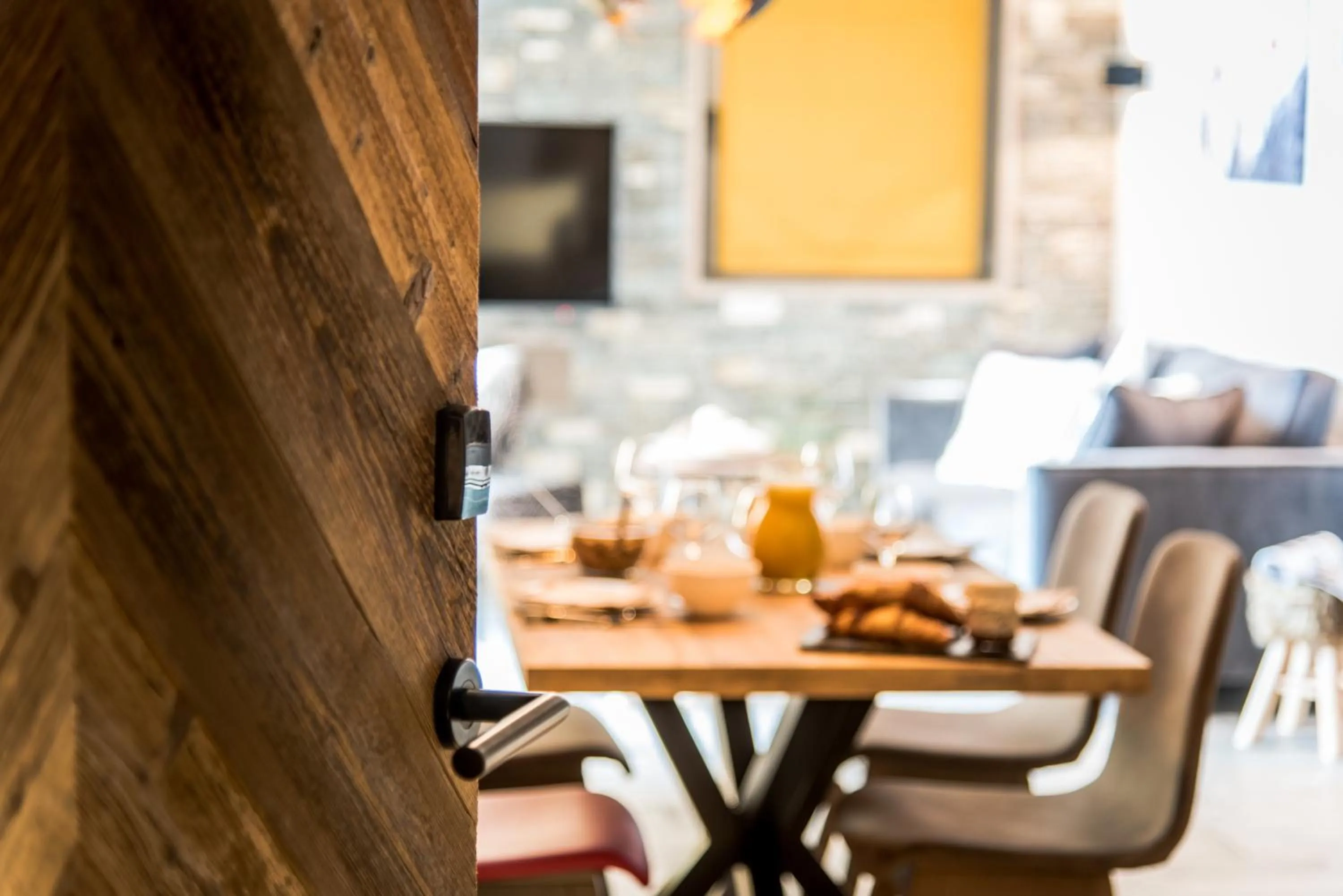 Dining area in Montana Lodge