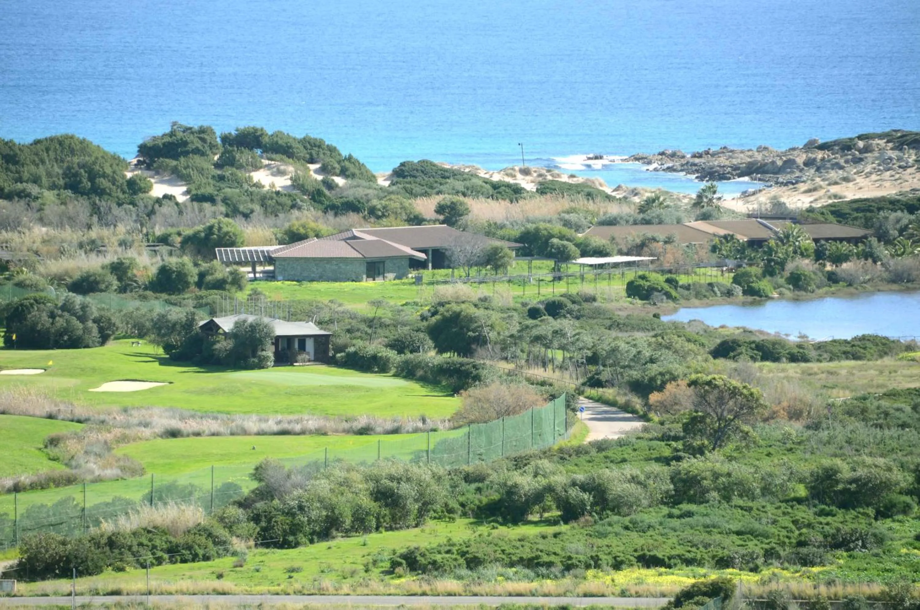 Golfcourse in Hotel Spartivento