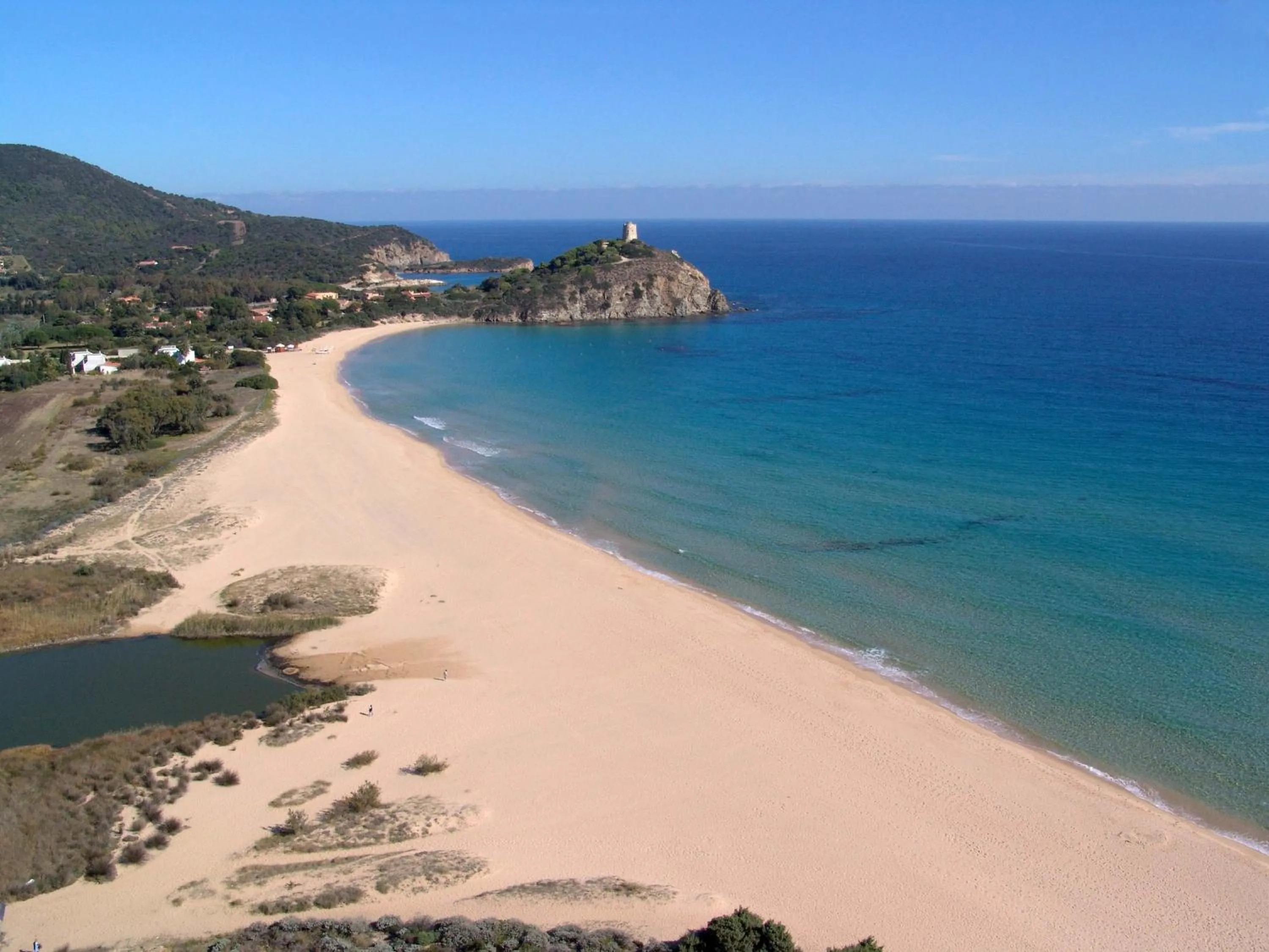 Natural landscape in Hotel Spartivento
