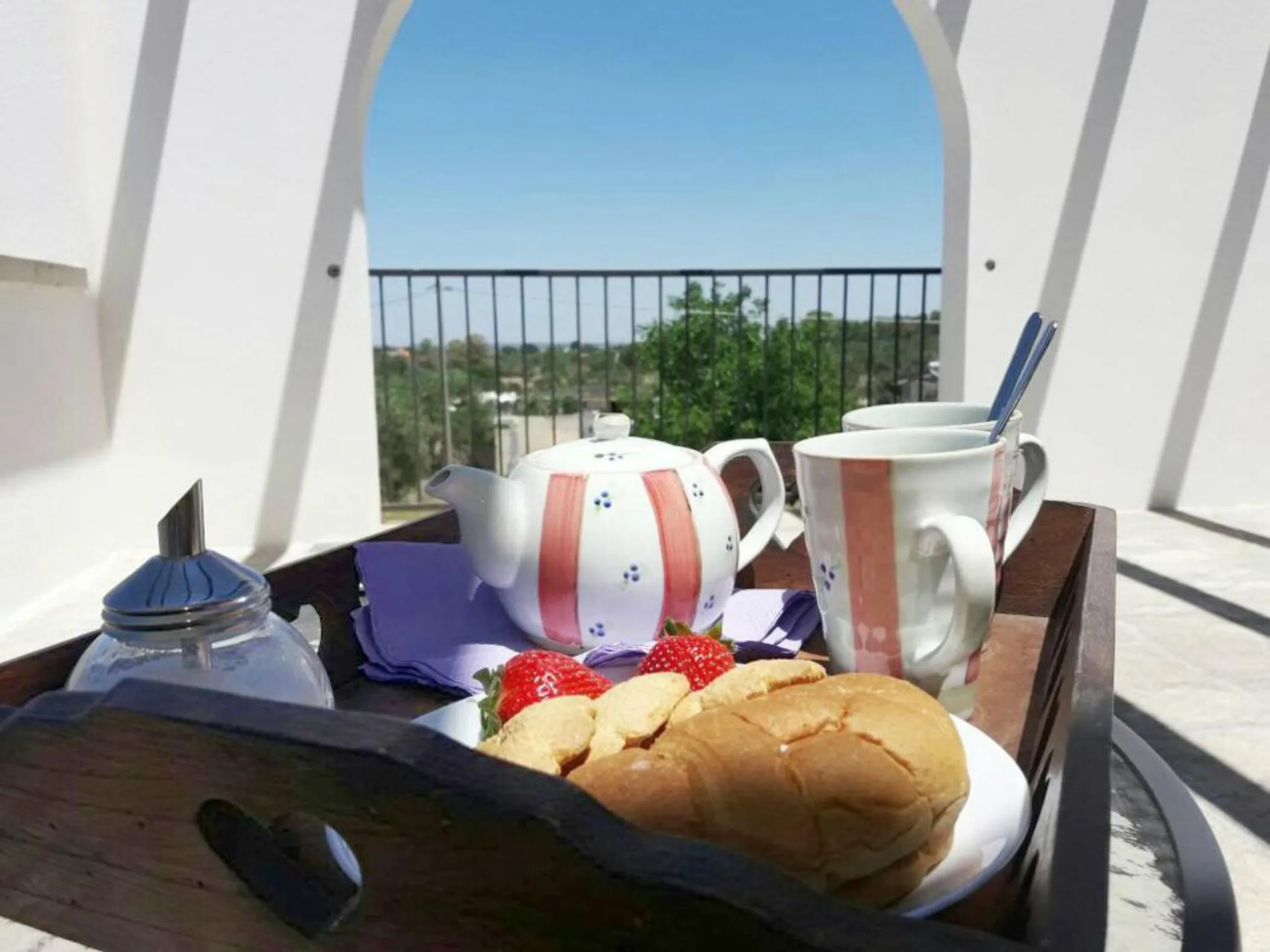 Italian breakfast in La Dimora dei Conti