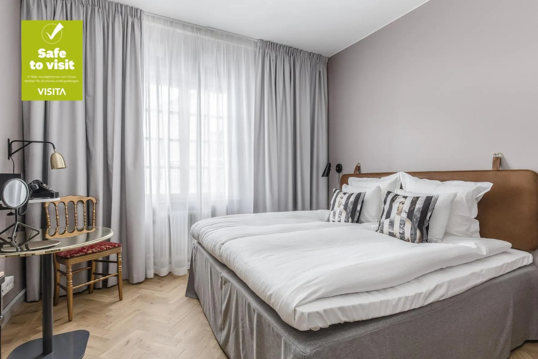 Bed in Såstaholm Hotell & Konferens