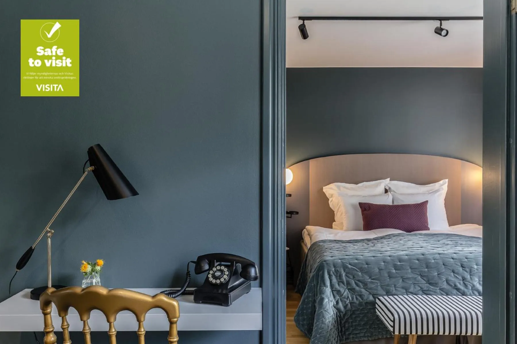 Bed in Såstaholm Hotell & Konferens