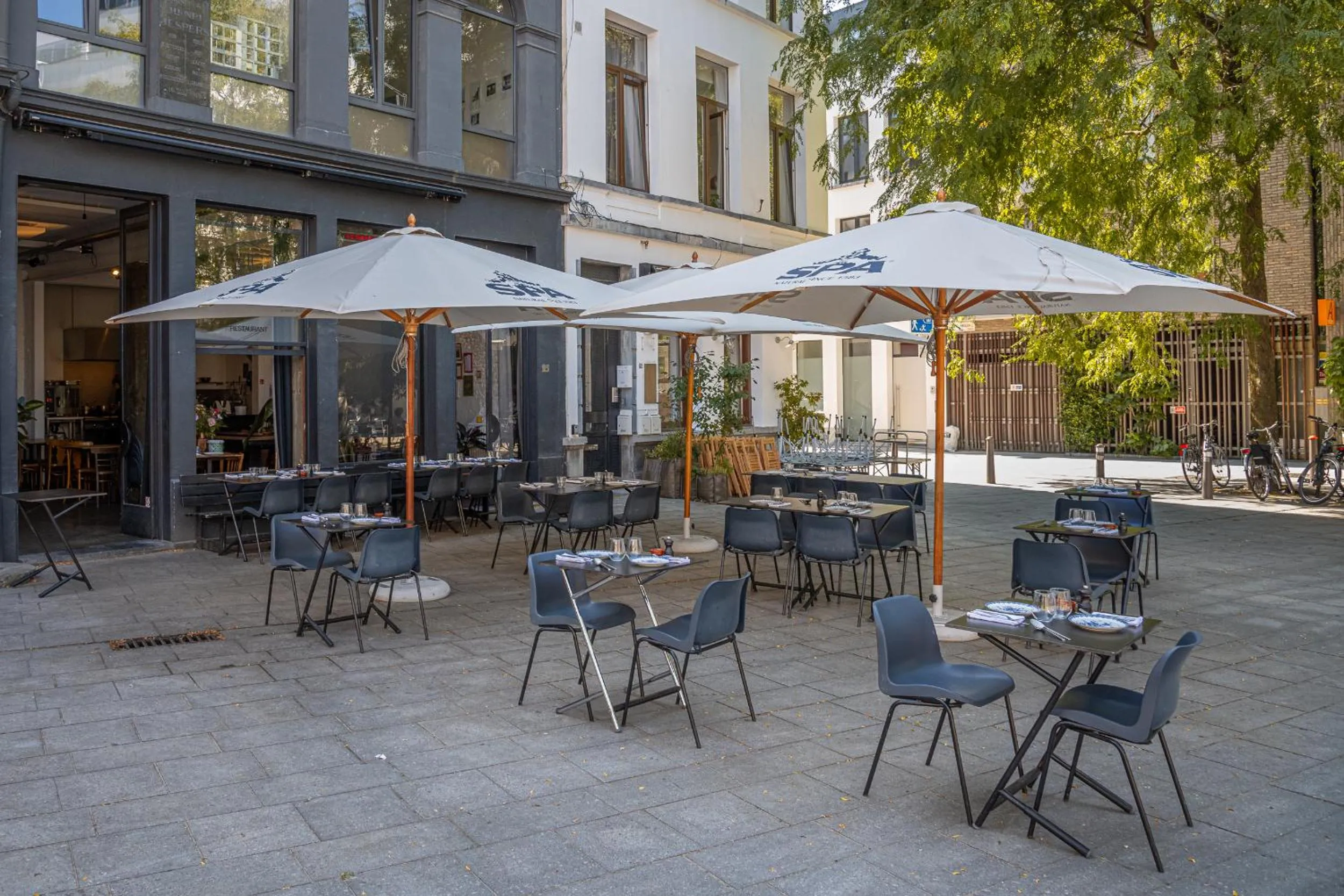 Restaurant/places to eat in Antwerp For Two B&B