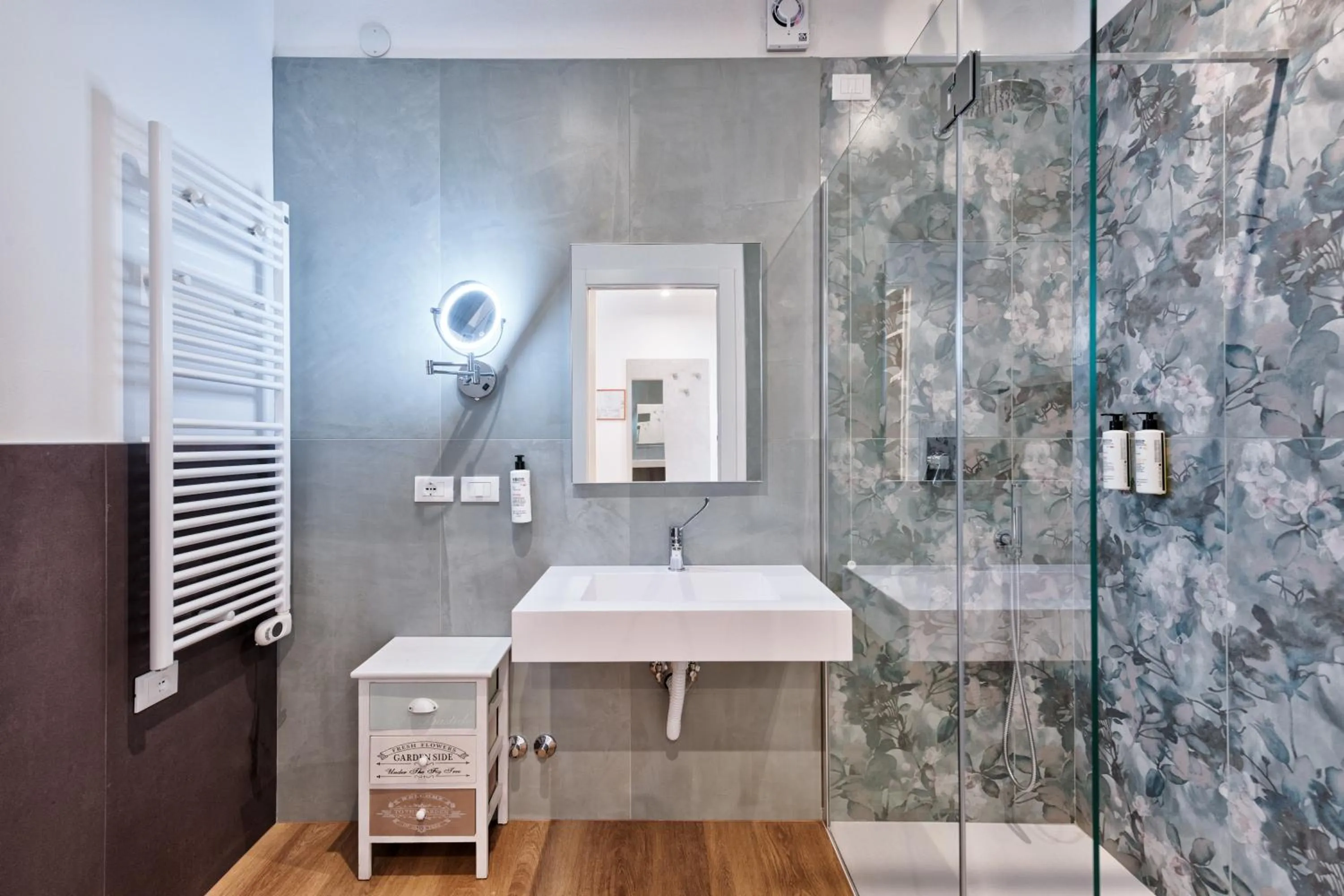 Shower in Hotel Al ponte