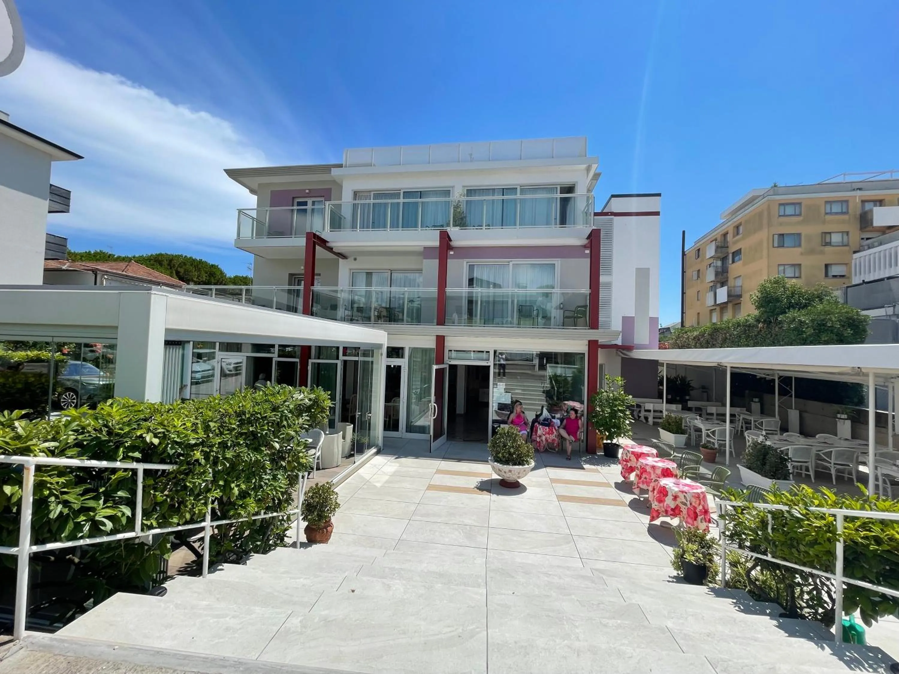 Property building in Hotel Al ponte