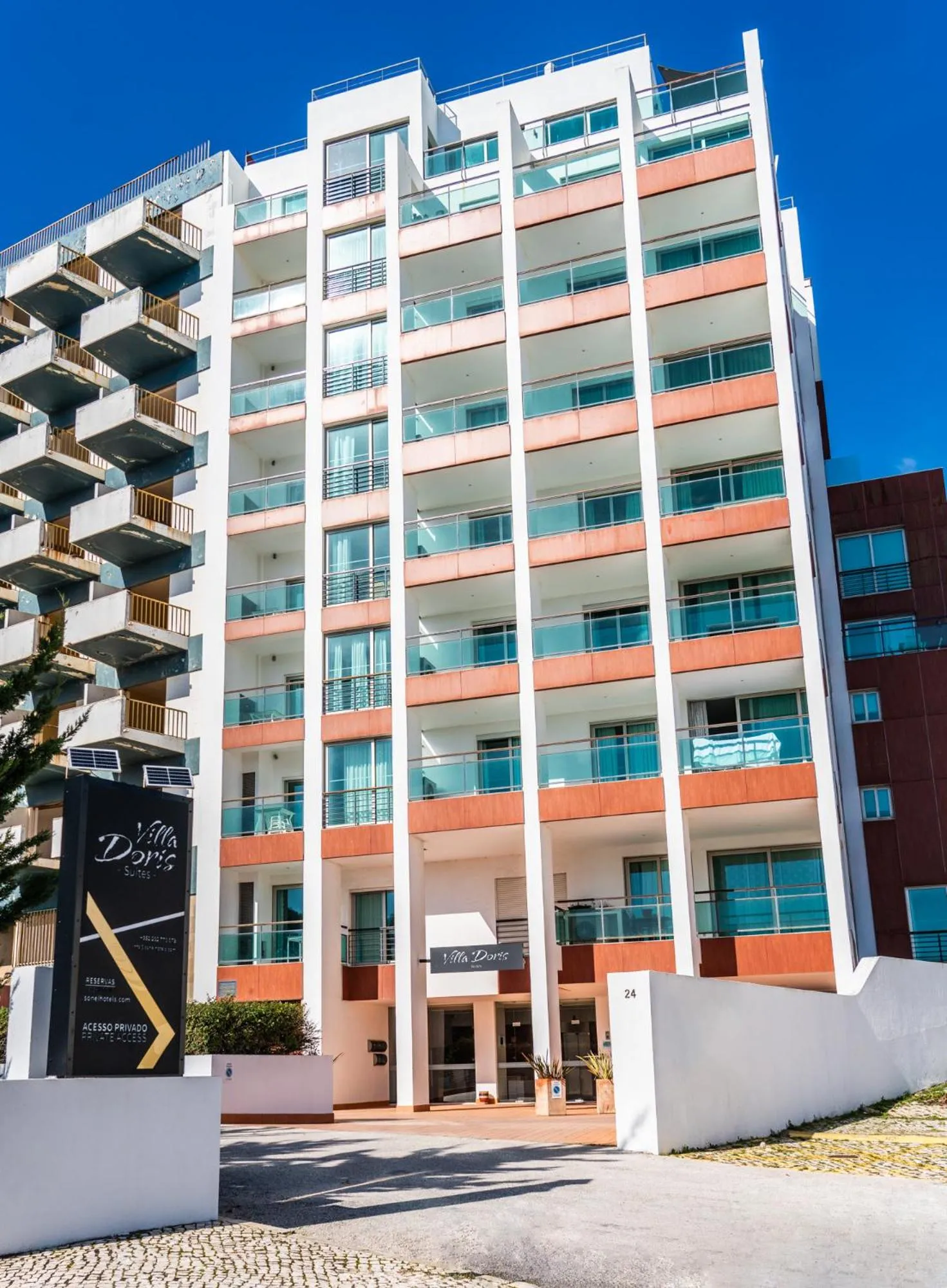 Property building in Villa Doris Suites