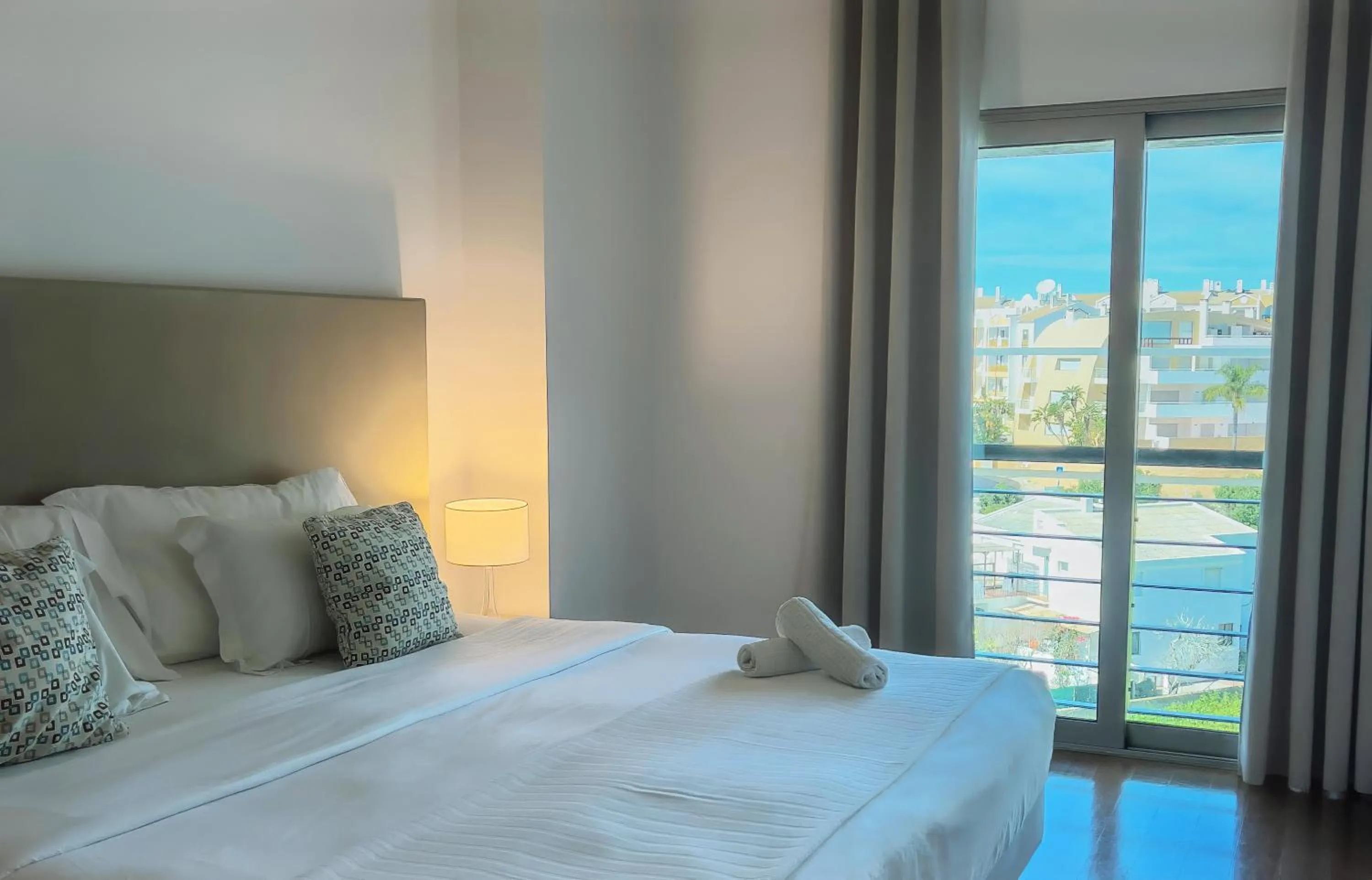 Bed in Villa Doris Suites