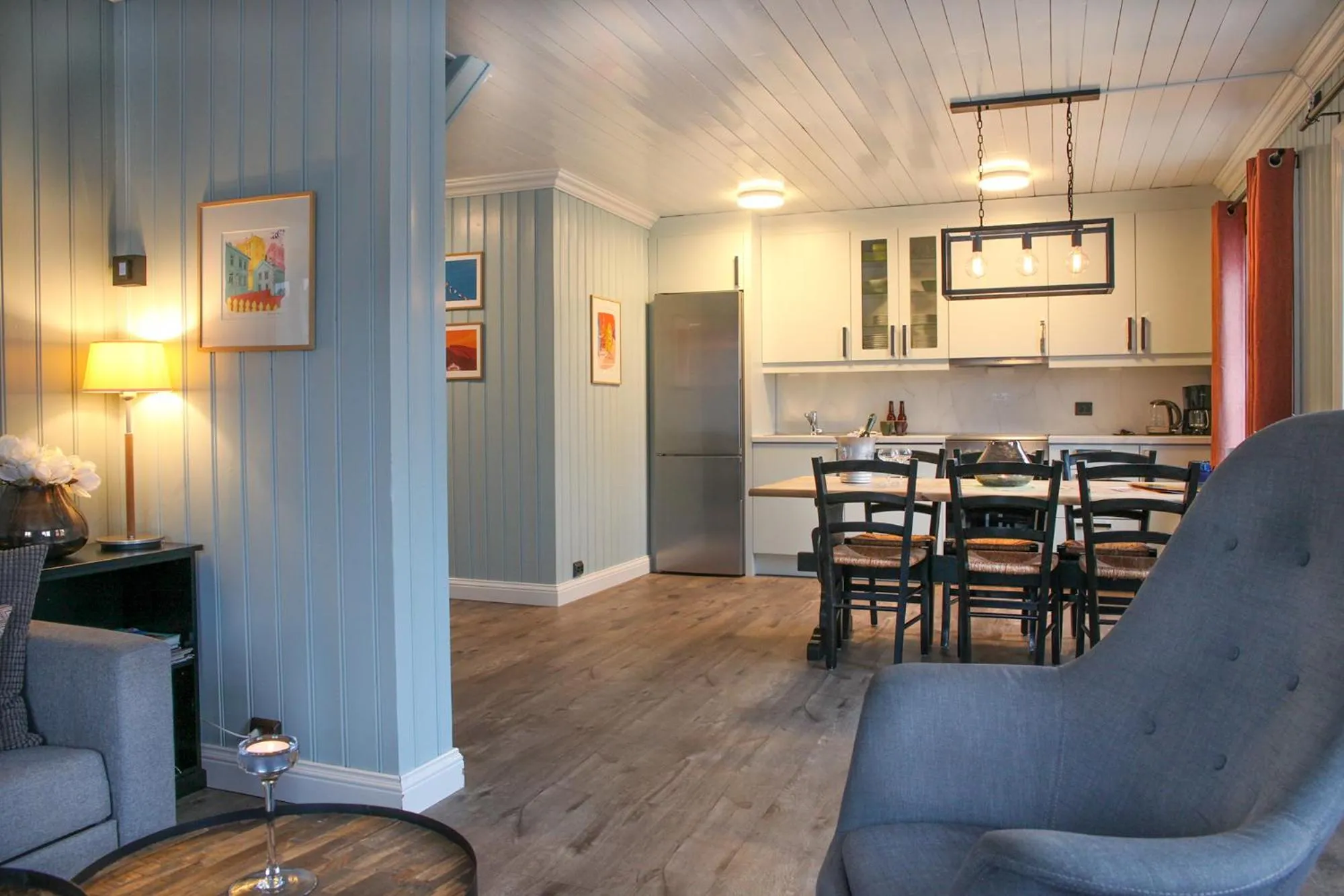 kitchen in Hotel Lyngørporten