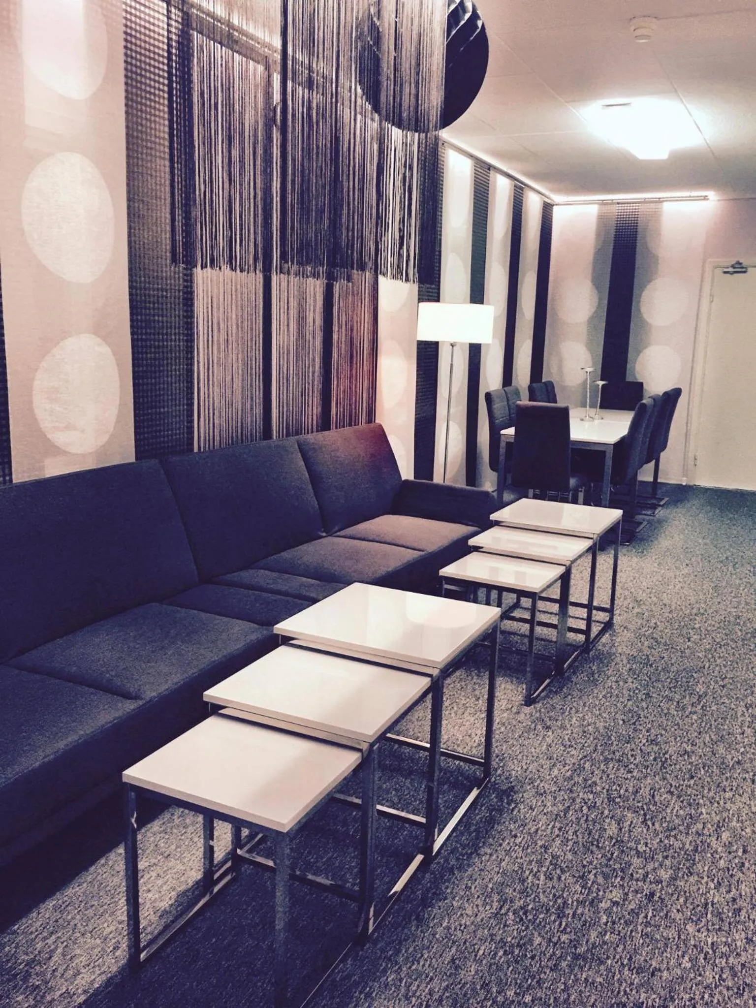 Communal lounge/ TV room in STF Hostel Lärbro/Grannen