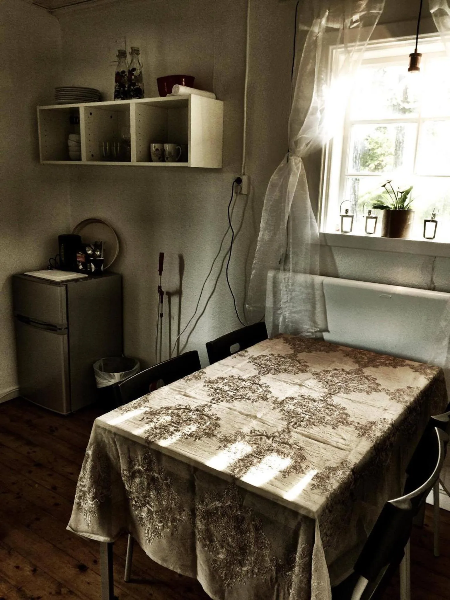 Kitchen or kitchenette in STF Hostel Lärbro/Grannen