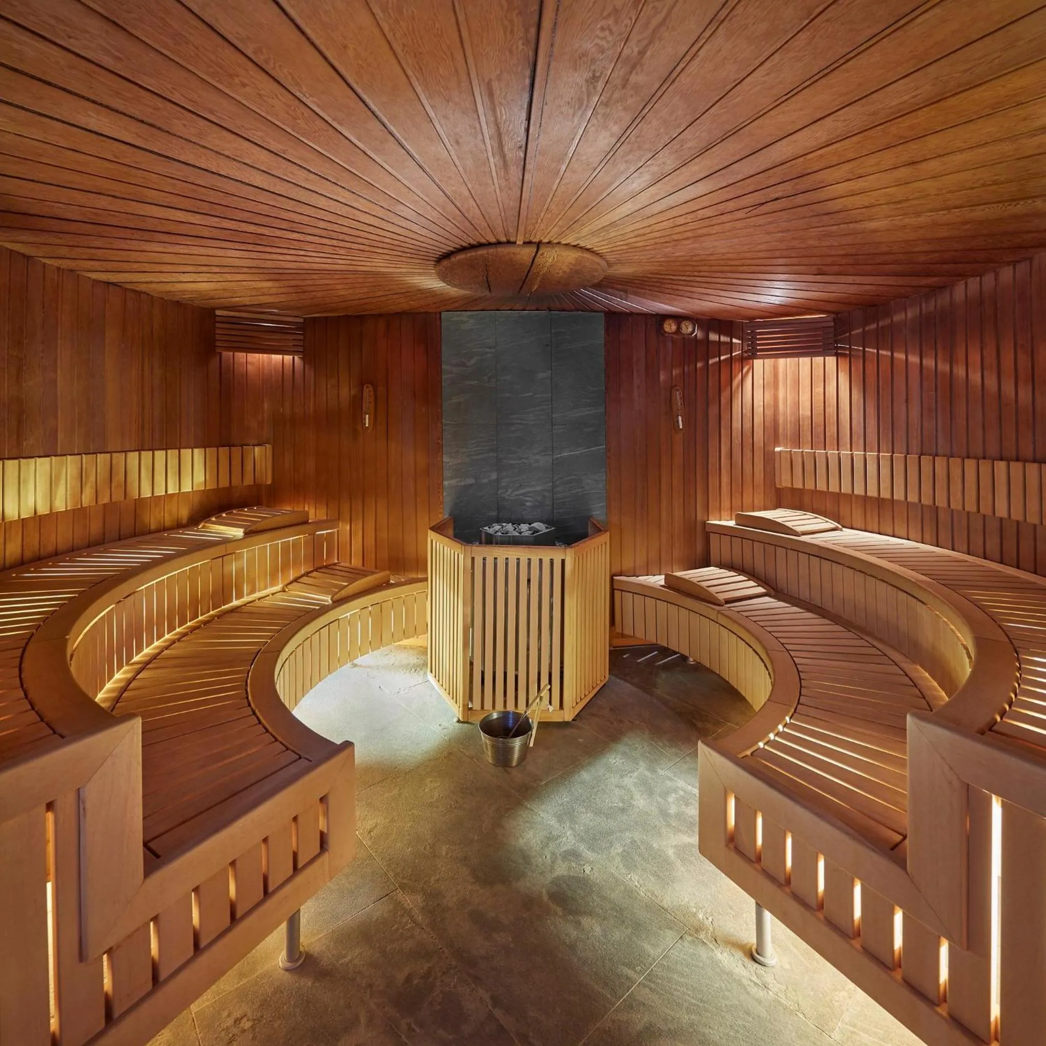Sauna in Mandarin Oriental, Lago di Como
