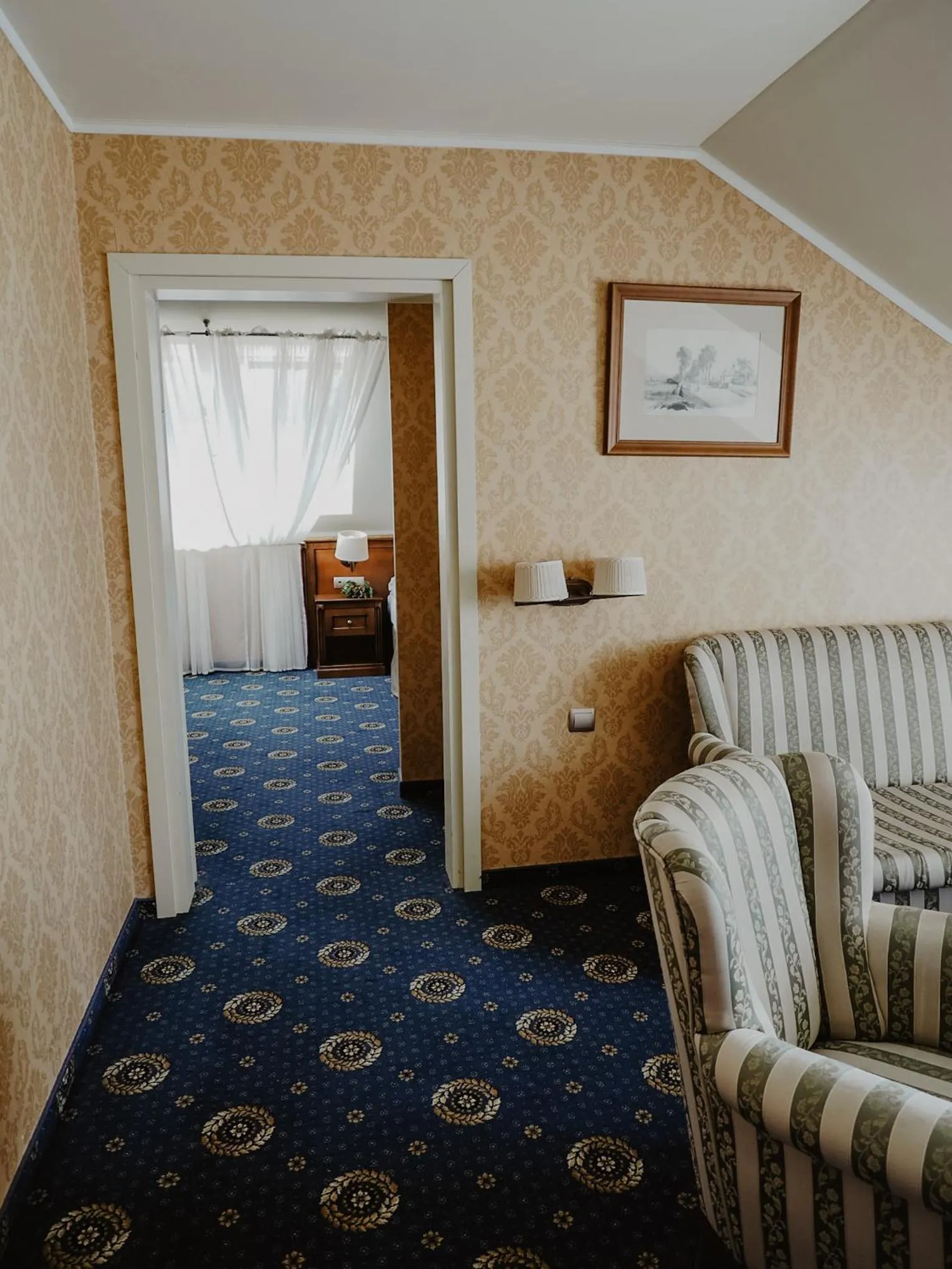 Living room, Bed in Hotel Delfin Spa&Wellness