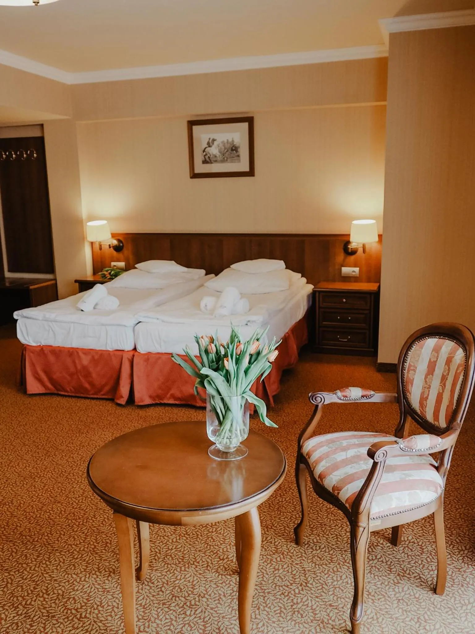 Bed in Hotel Delfin Spa&Wellness