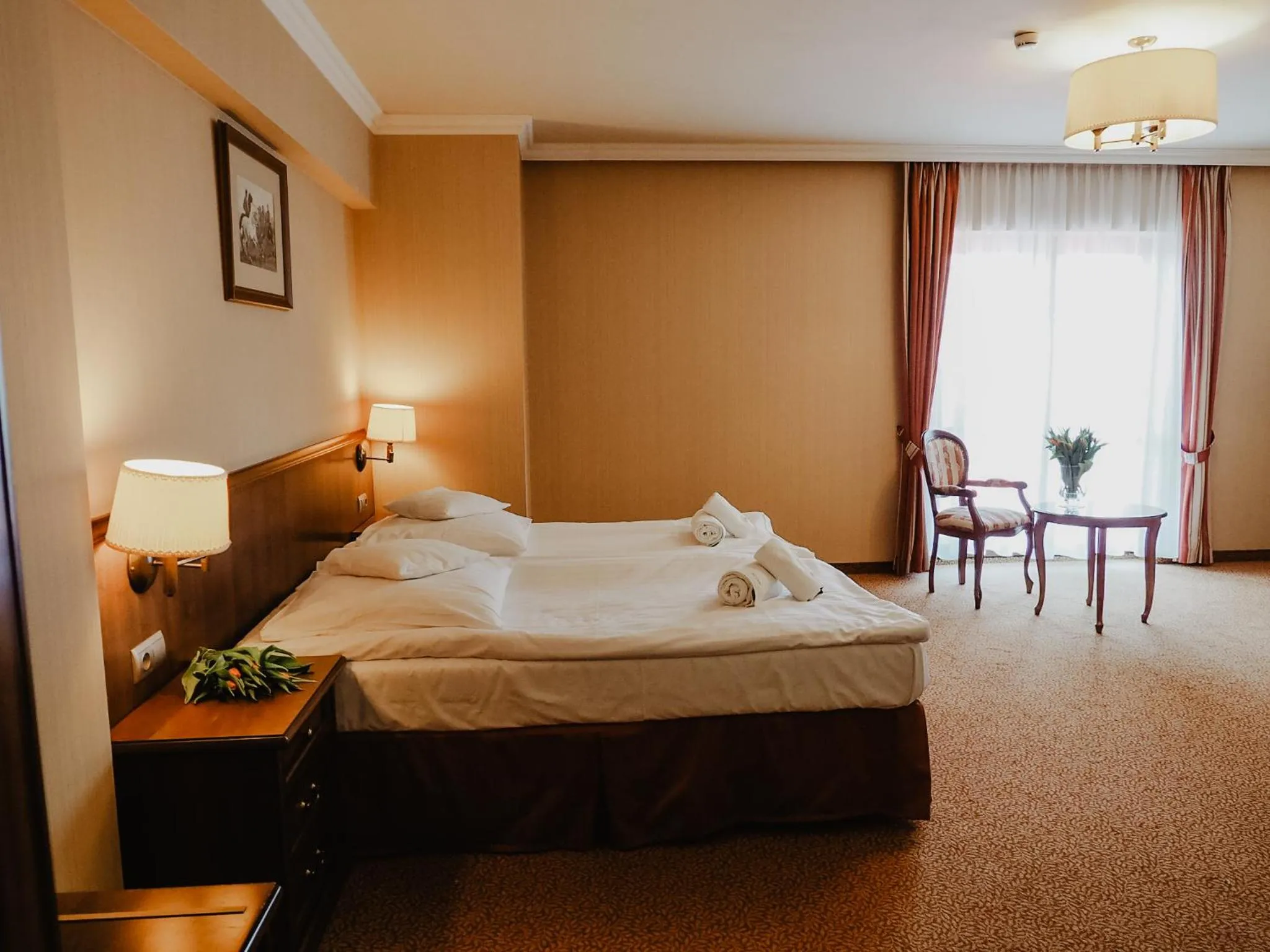 Bed in Hotel Delfin Spa&Wellness