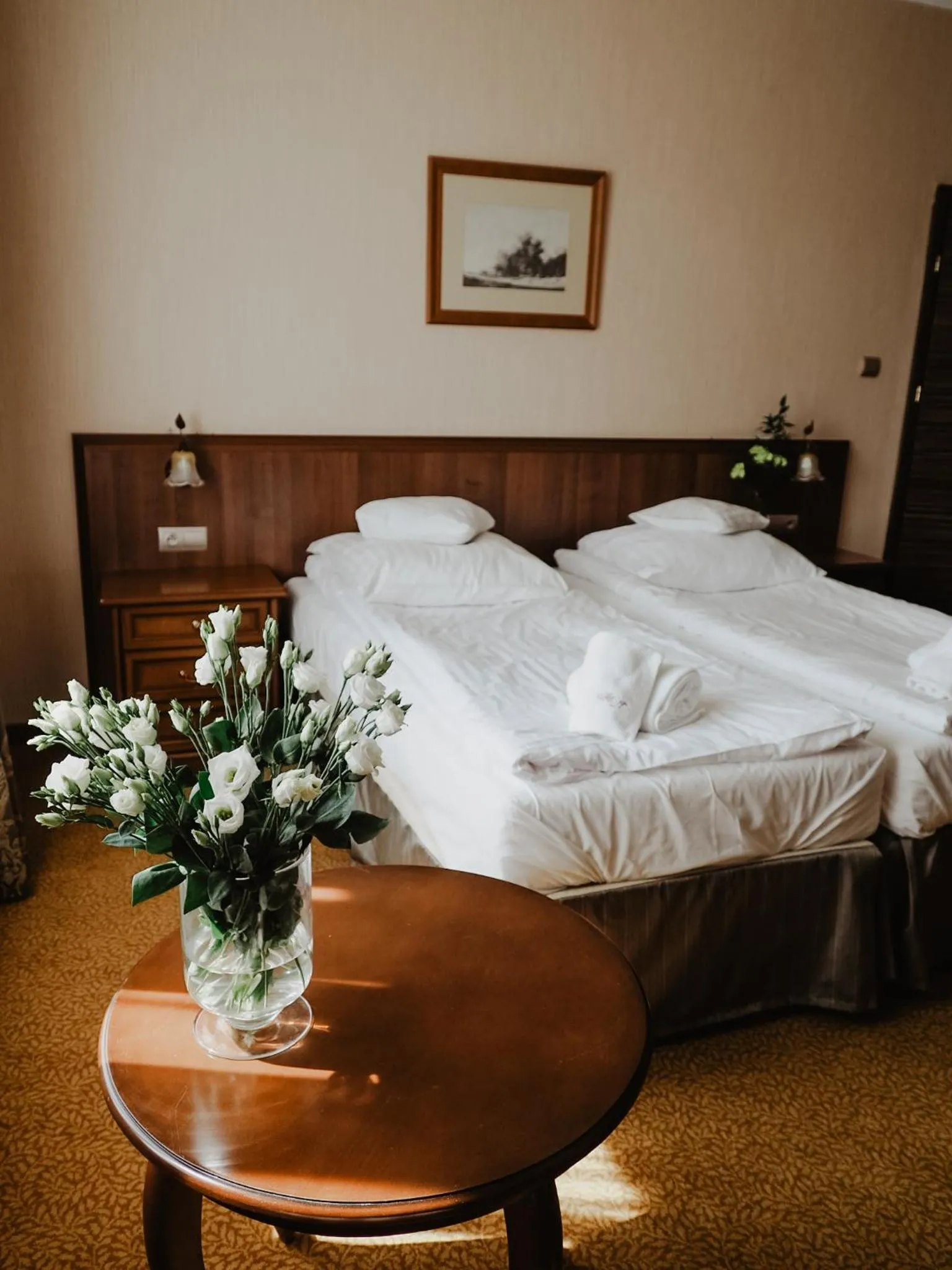 Bed in Hotel Delfin Spa&Wellness