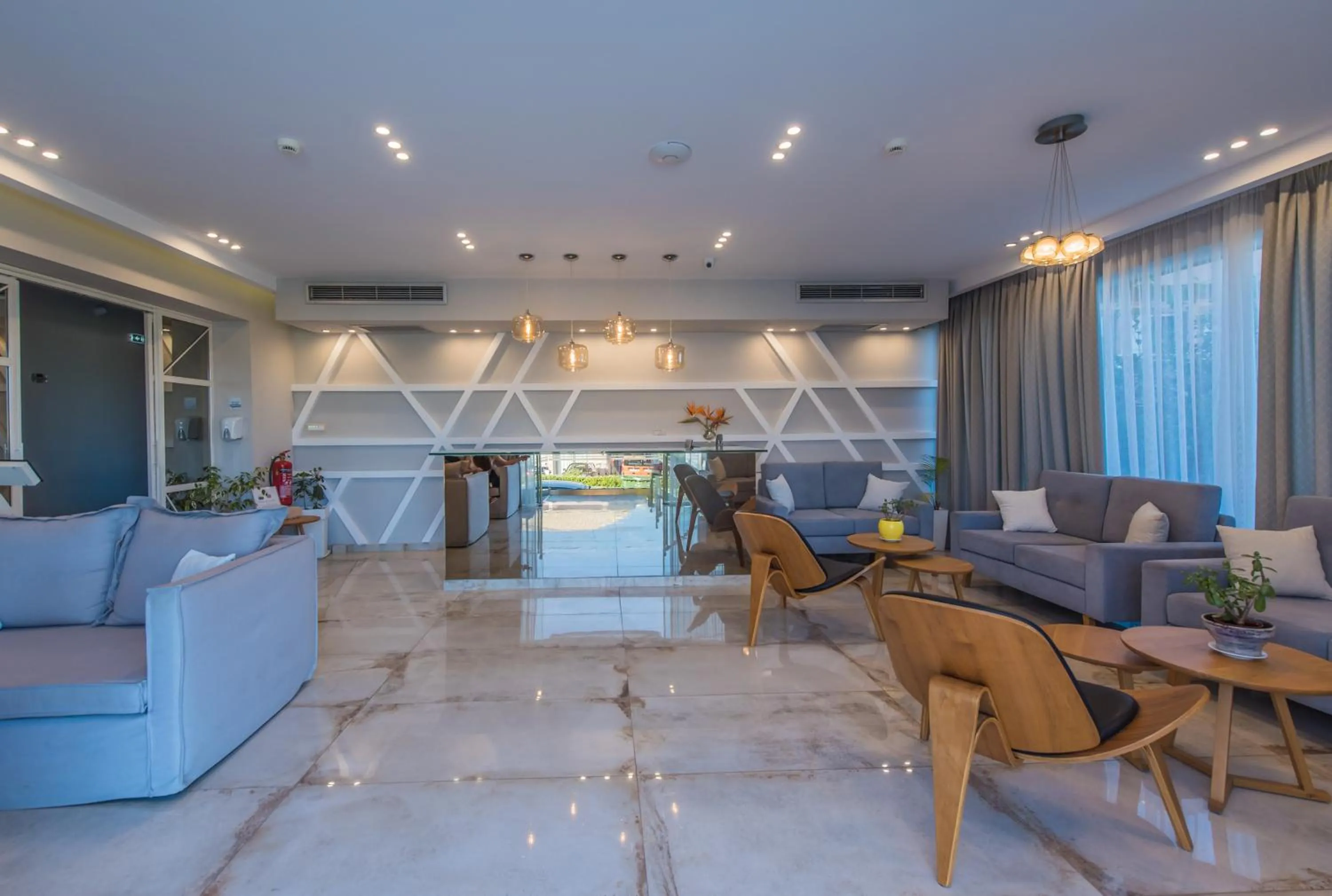 Living room in Porto Planos Beach Hotel