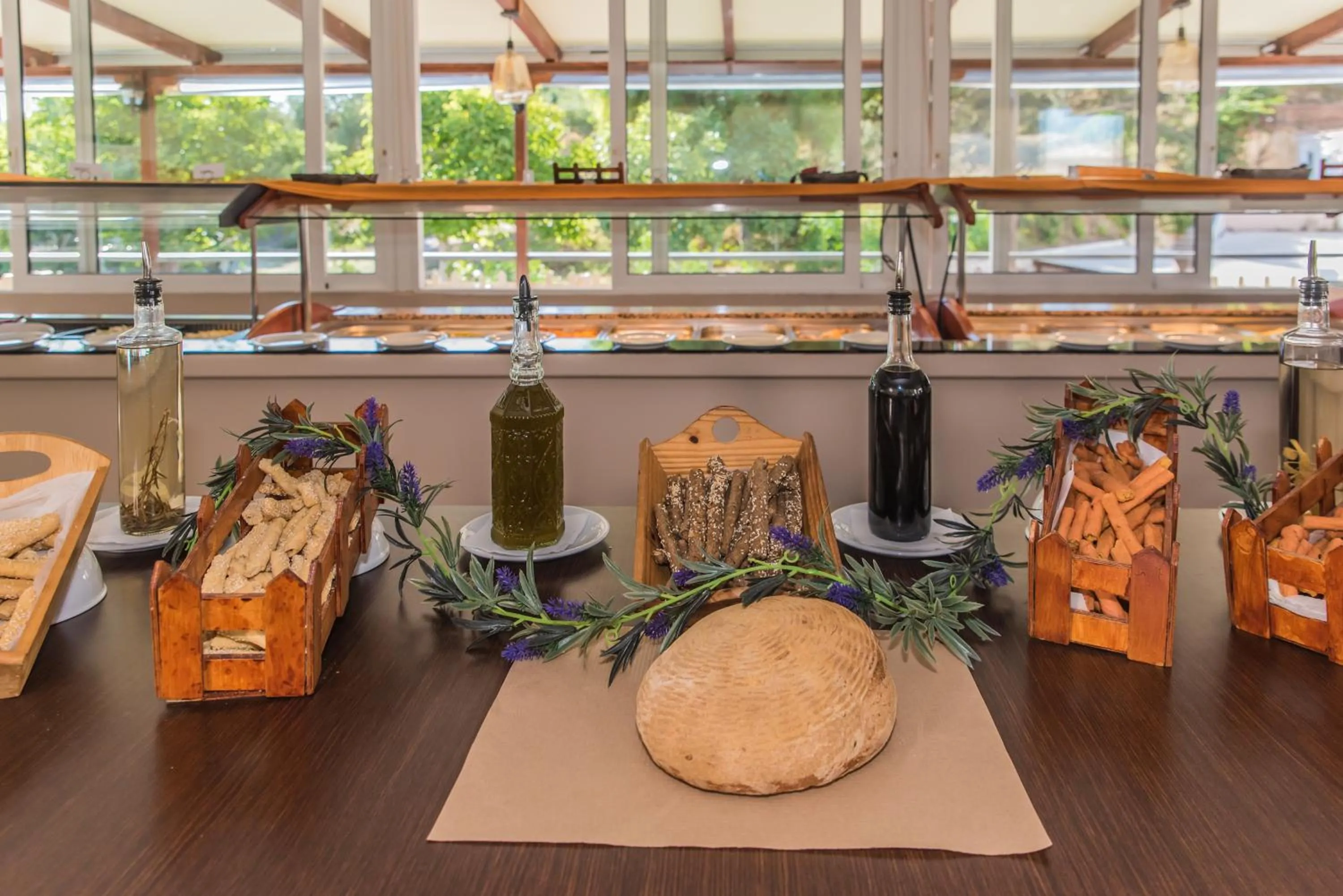 Breakfast in Porto Planos Beach Hotel