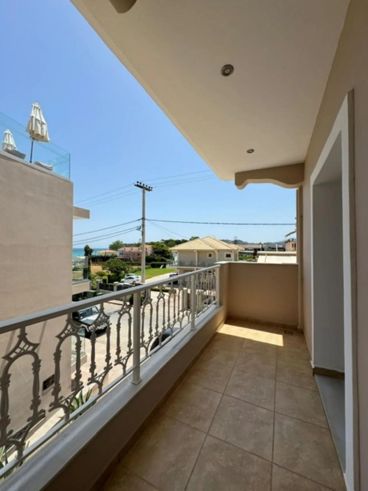 Balcony/Terrace in Porto Planos Beach Hotel