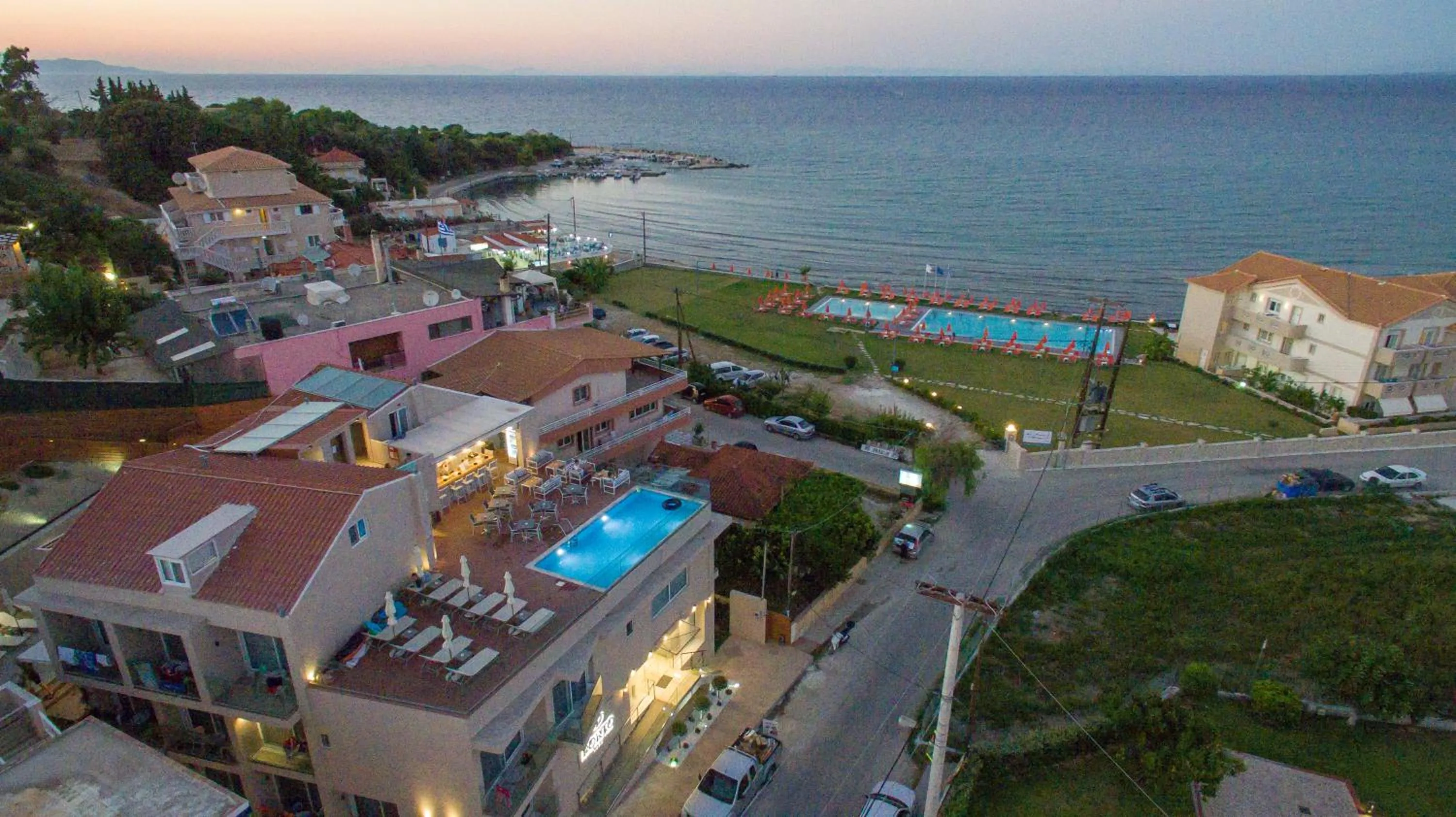 Bird's eye view in Porto Planos Beach Hotel
