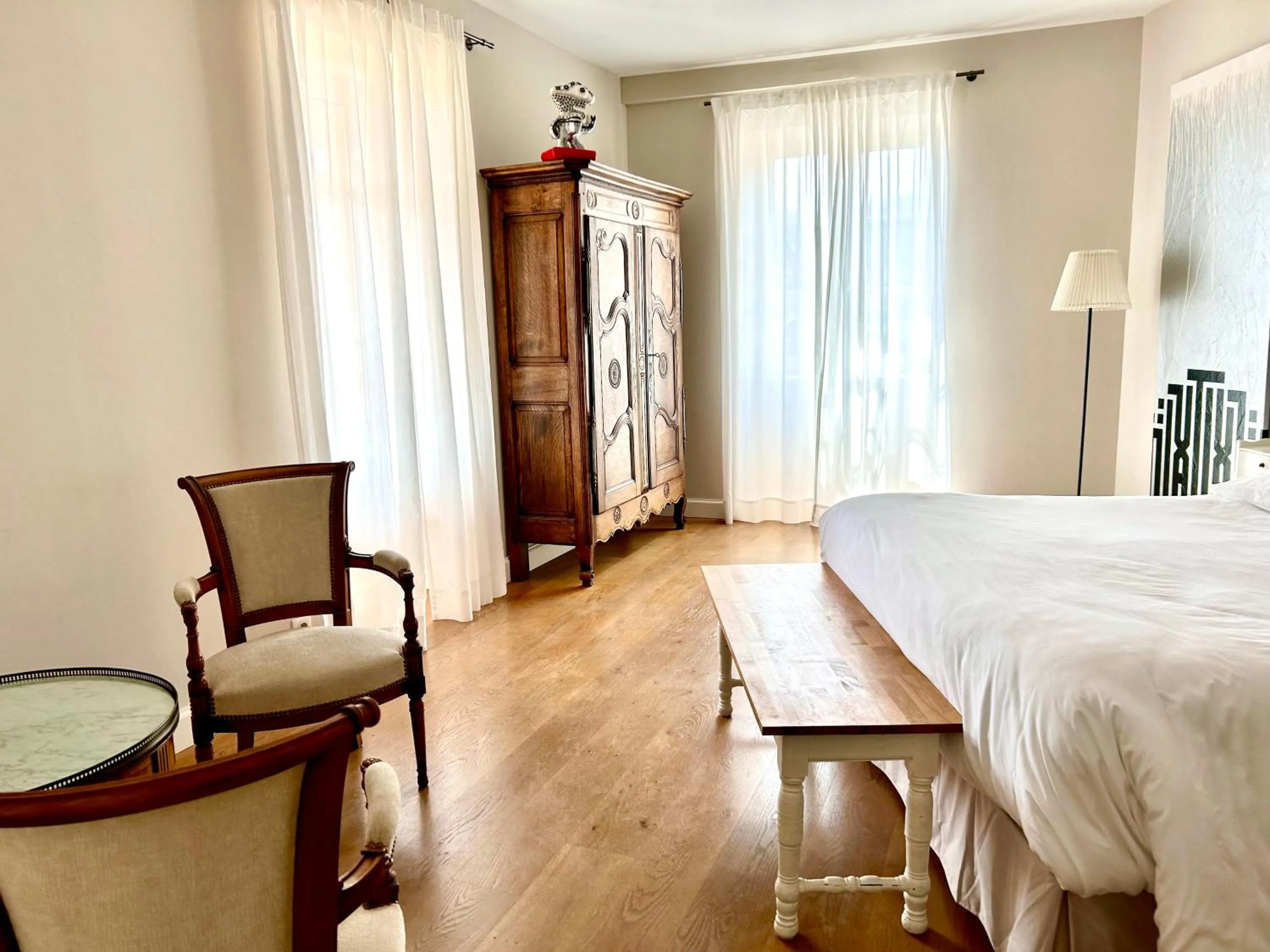 Bedroom, Bed in Chambres d'hôtes Vers la Croix