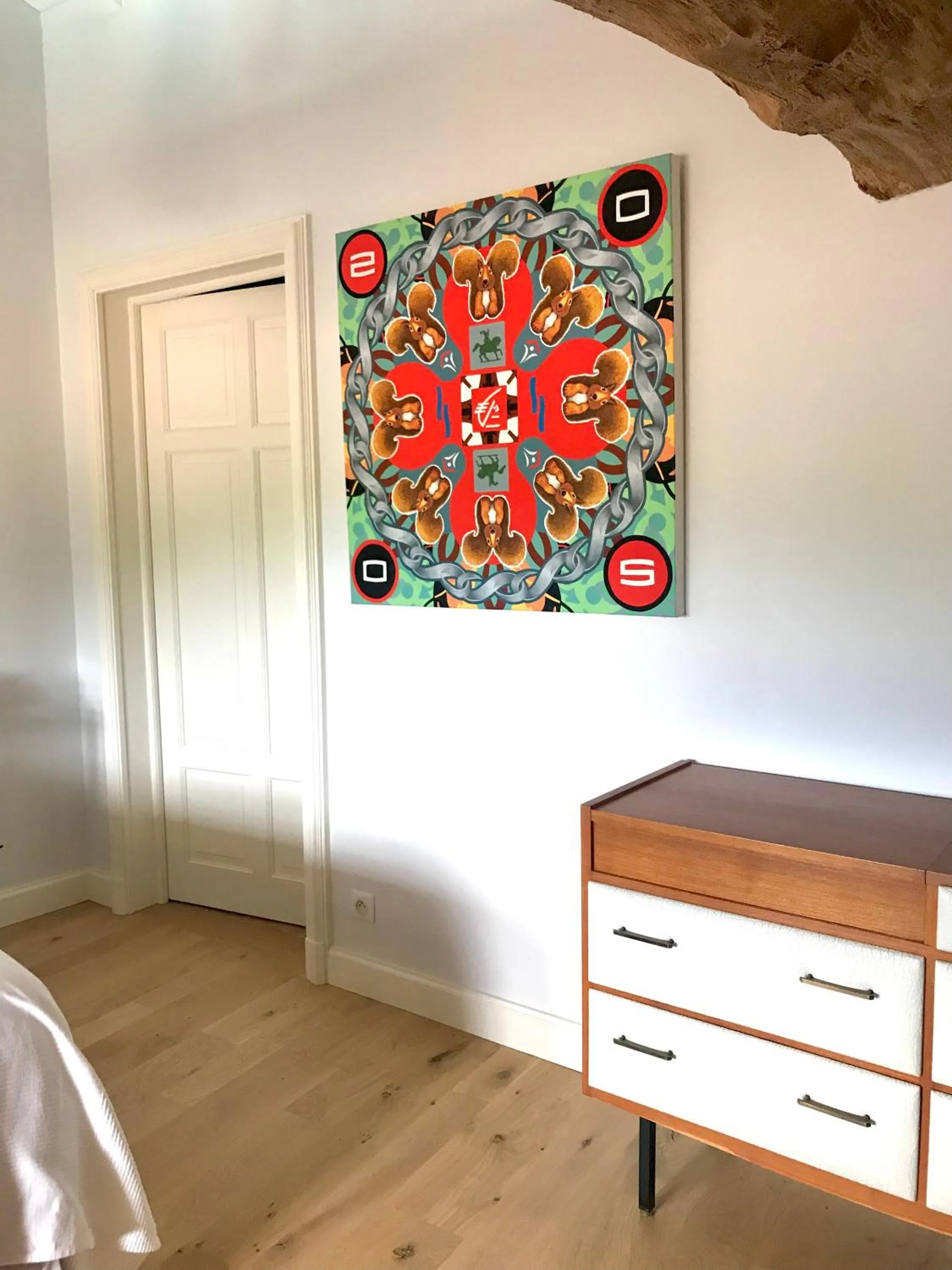 Photo of the whole room, Bed in Chambres d'hôtes Vers la Croix