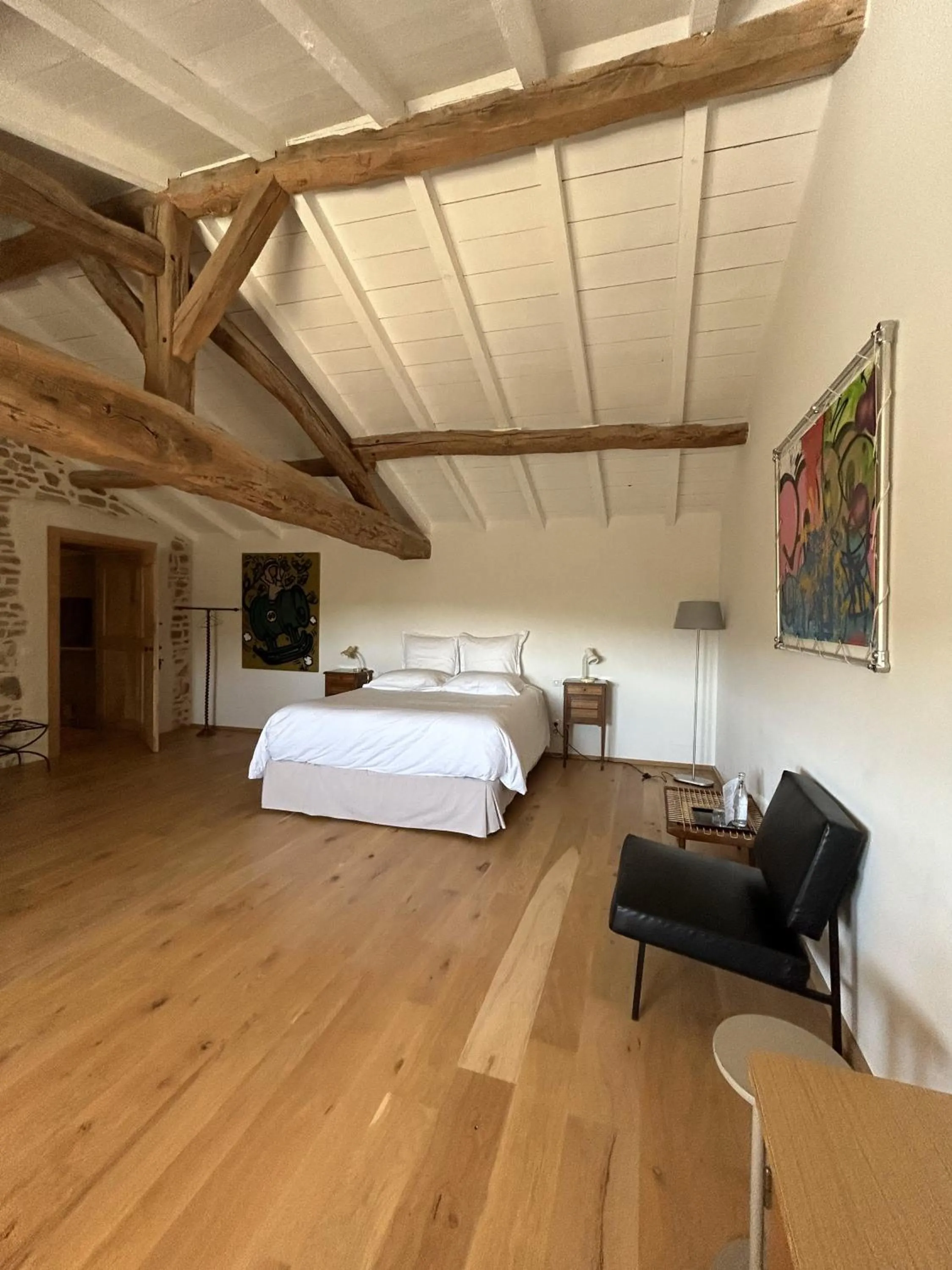 Photo of the whole room, Bed in Chambres d'hôtes Vers la Croix