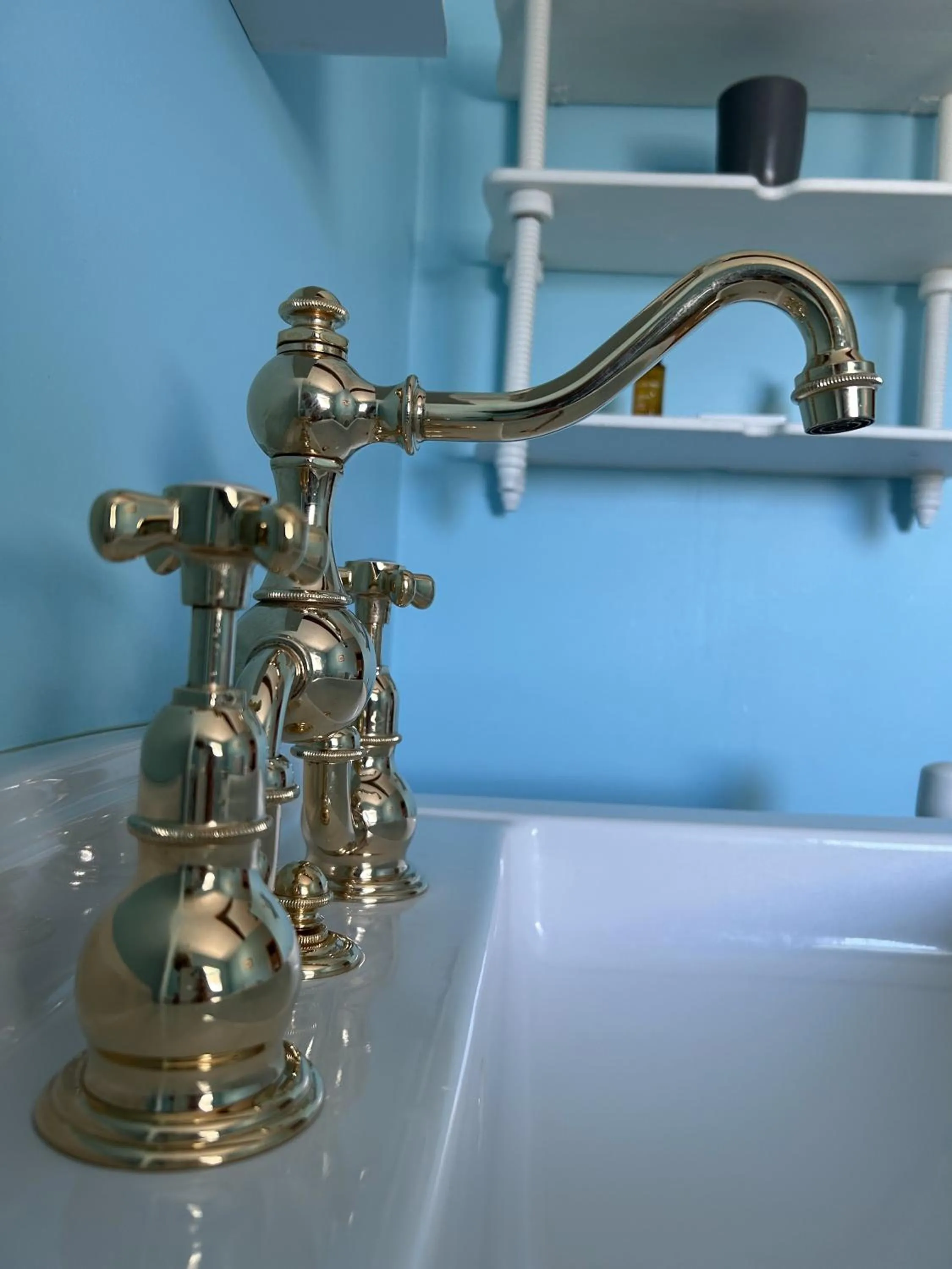 Bathroom in Chambres d'hôtes Vers la Croix