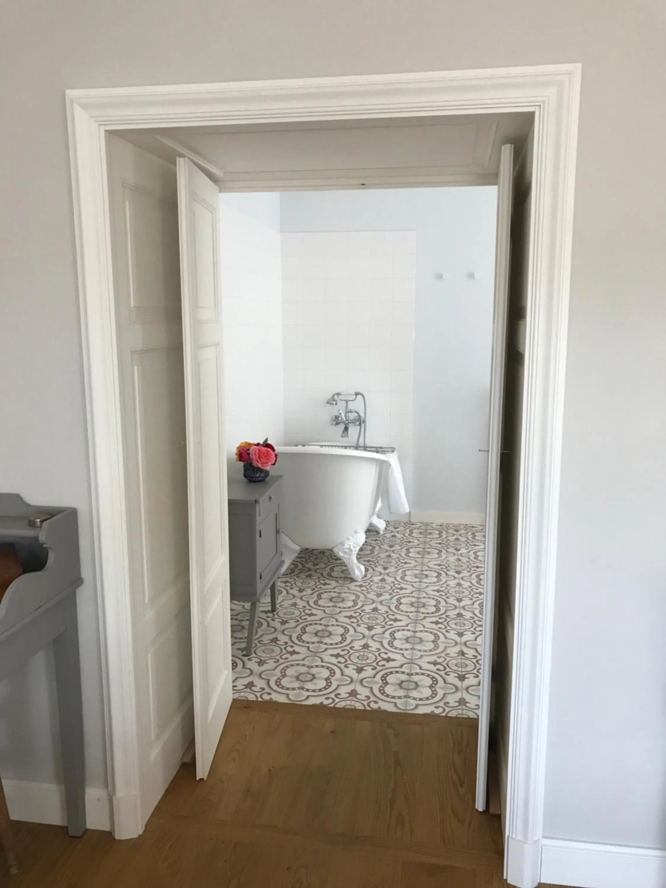 Bathroom in Chambres d'hôtes Vers la Croix