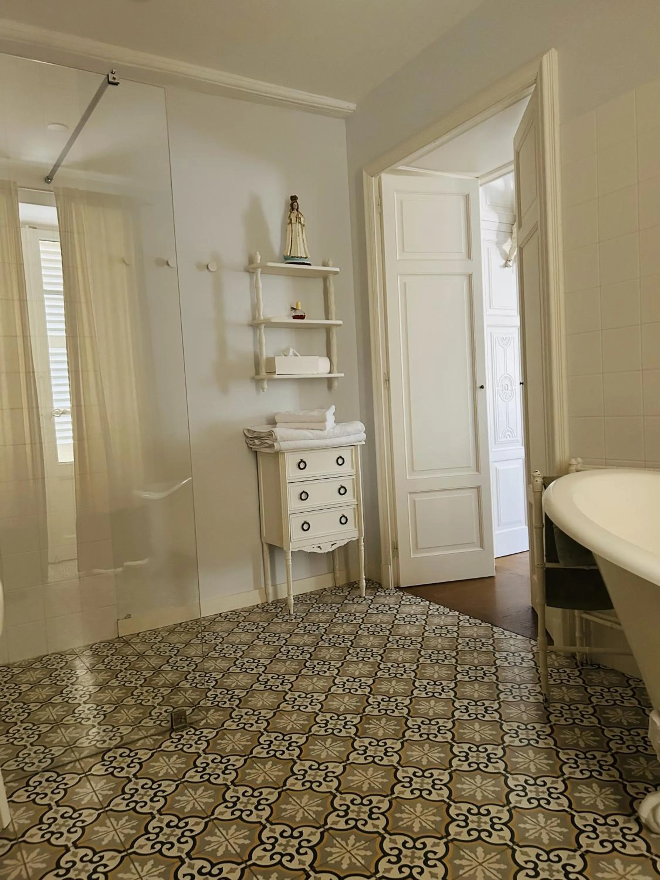 Bathroom in Chambres d'hôtes Vers la Croix