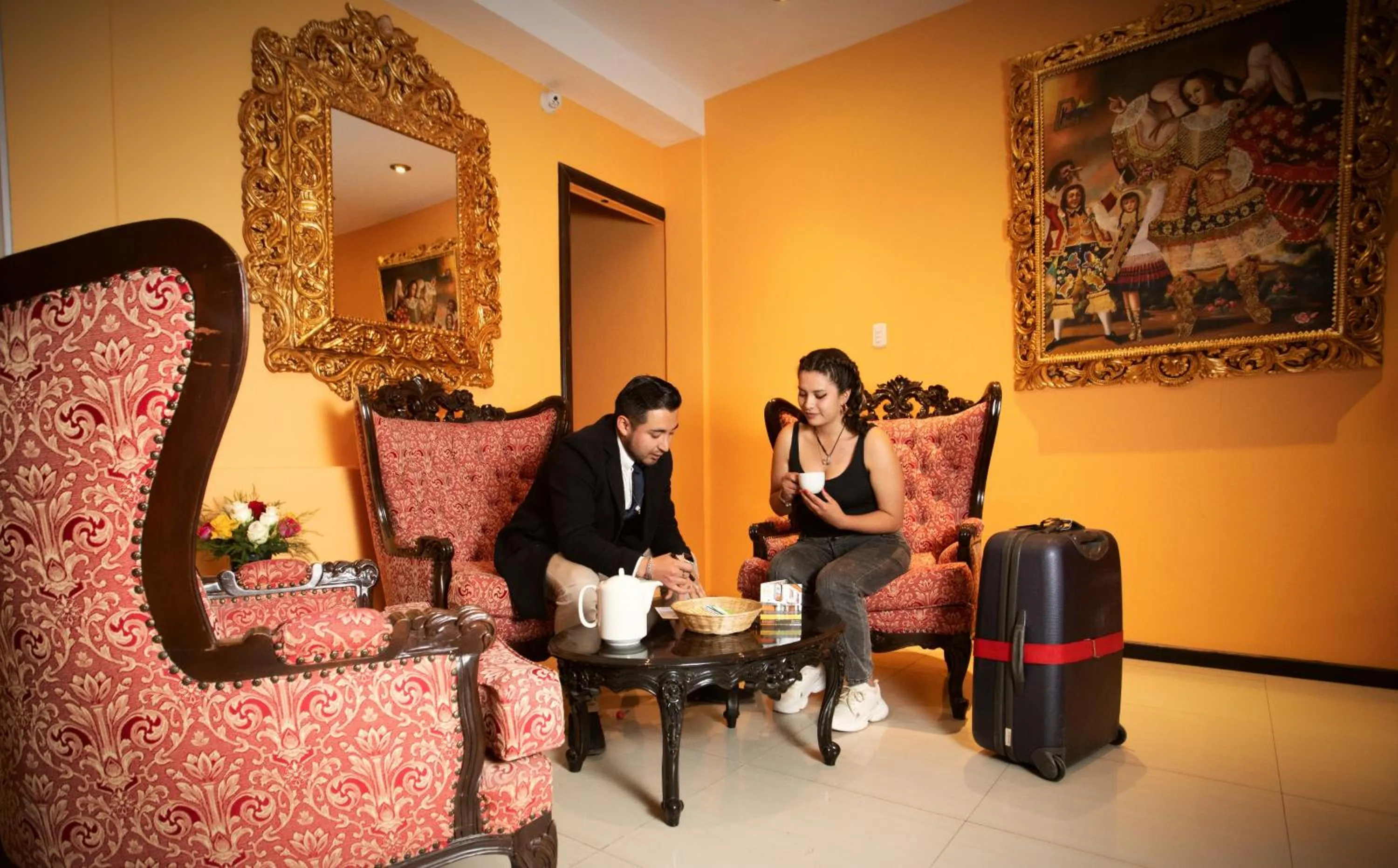 Patio in Koyllur Inn